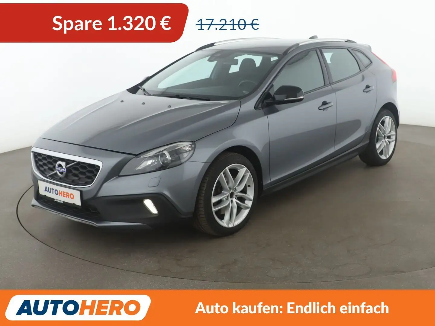 Volvo V40 Cross Country 2.0 D3 You!*NAVI*XENON*TEMPO*SHZ* Grau - 1