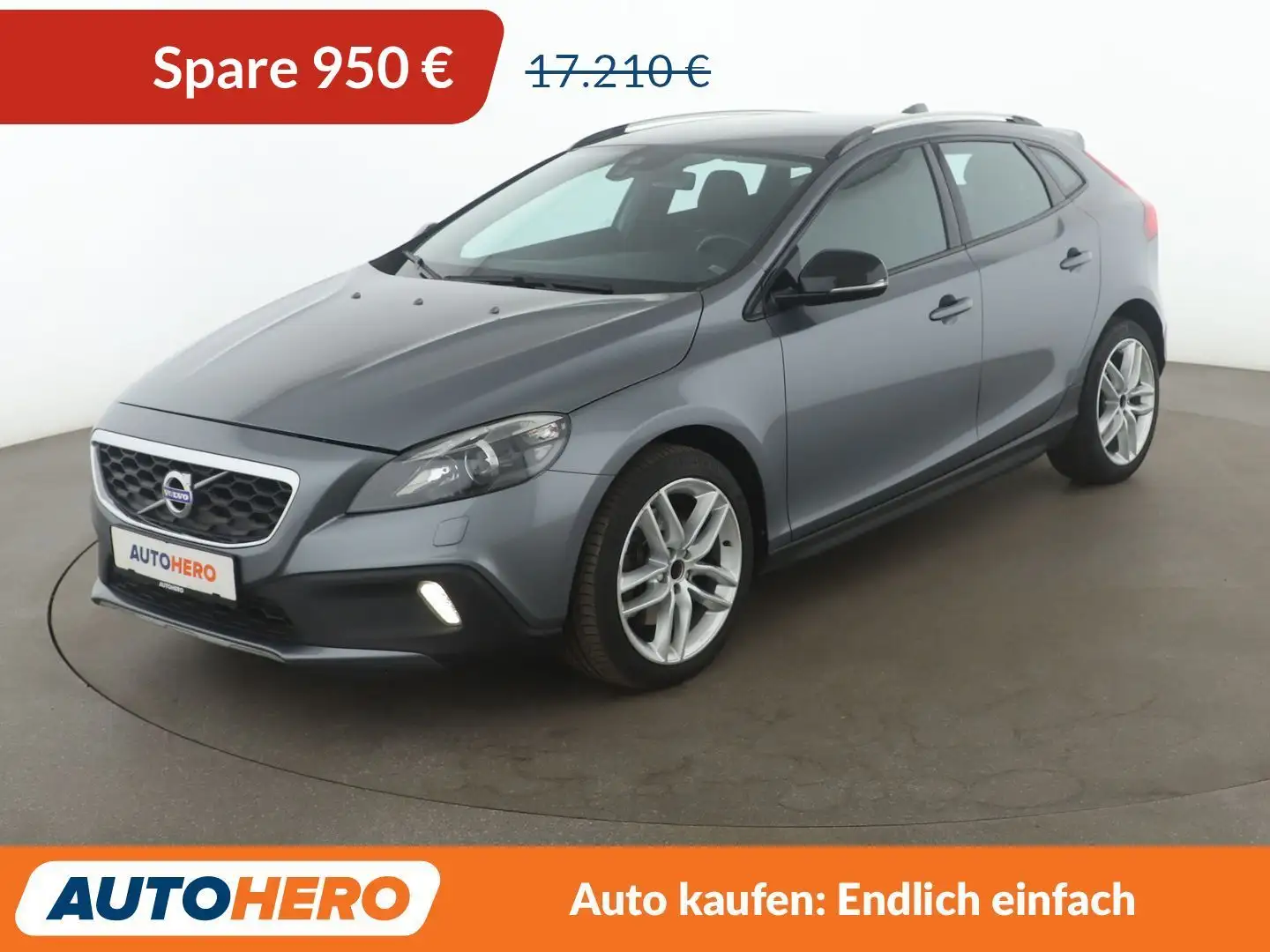 Volvo V40 Cross Country 2.0 D3 You!*NAVI*XENON*TEMPO*SHZ* Grau - 1