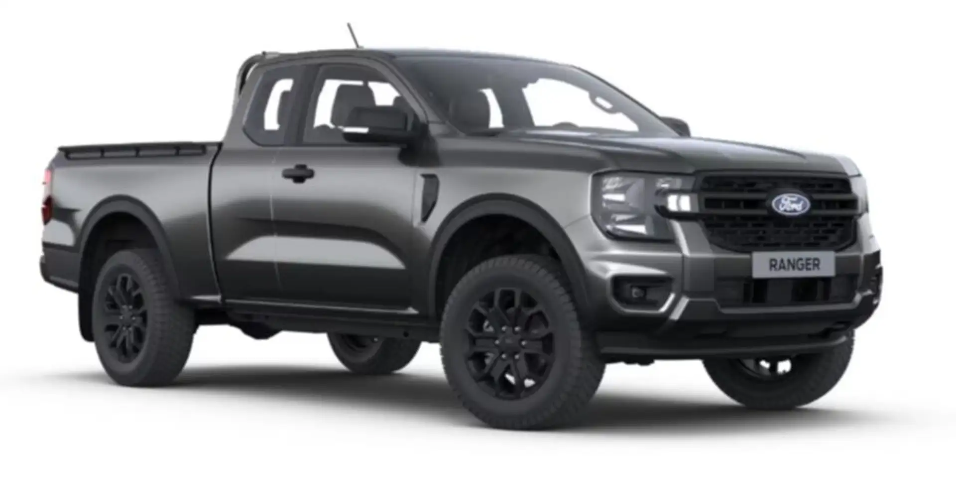 Ford Ranger Extrakabine XLT 3,0 Diesel, A10, 3-Sitzer Grau - 1