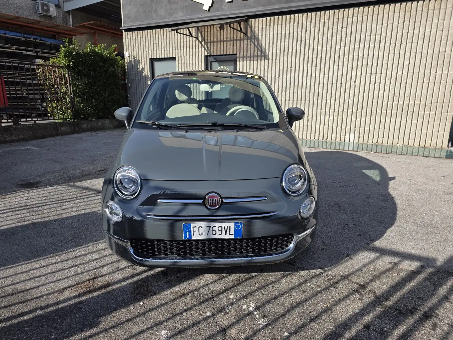 Fiat 500 500 1.2 Lounge 69cv Grijs - 2