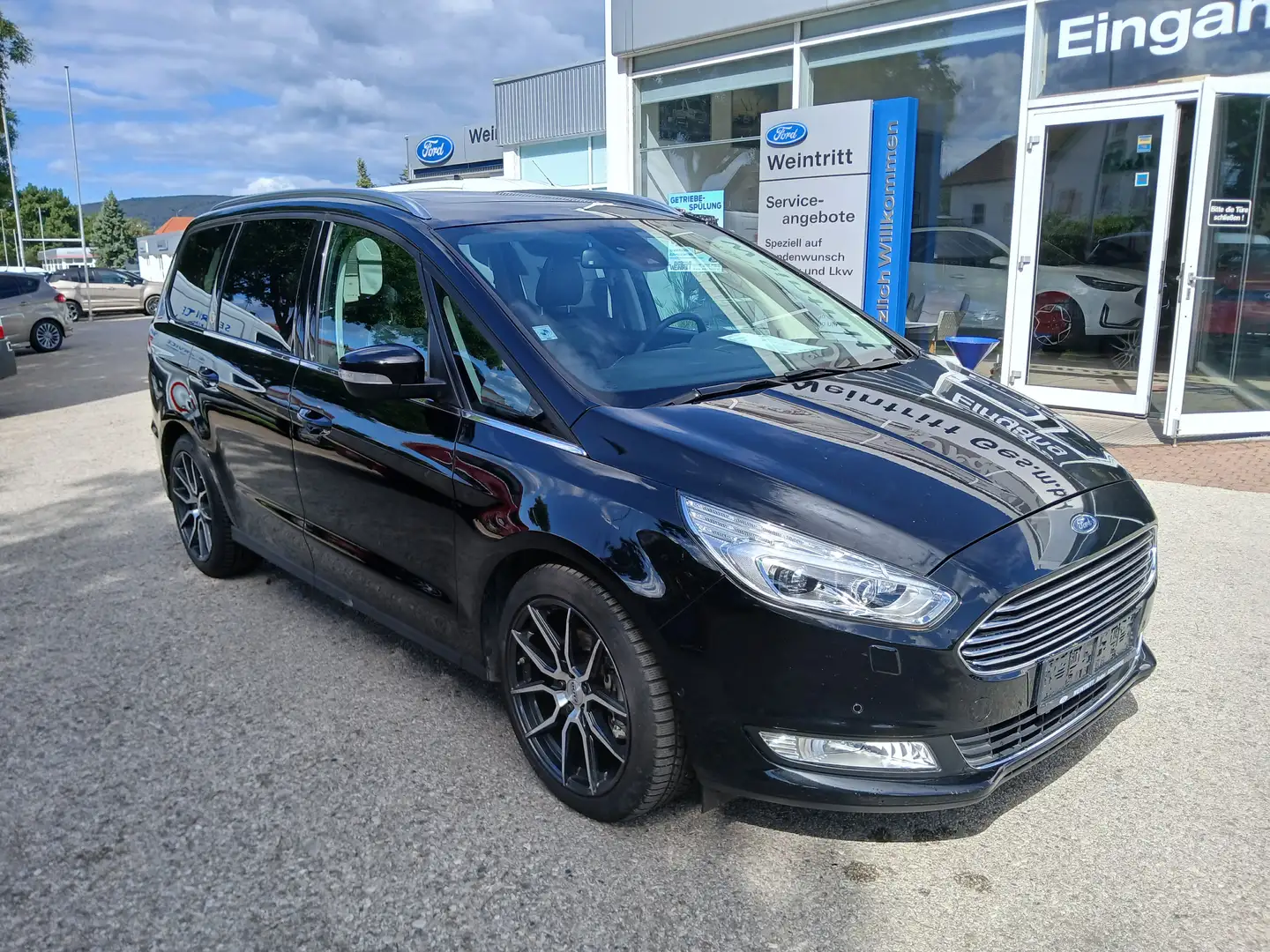Ford Galaxy 2,0 EcoBlue Bi-Turbo SCR Titanium Aut. Noir - 1