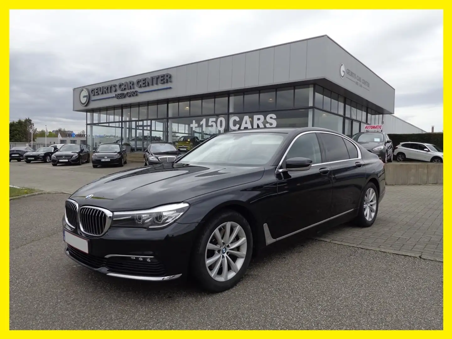 BMW 730 3.0D 265pk PERFECTE STAAT ! Zwart - 1