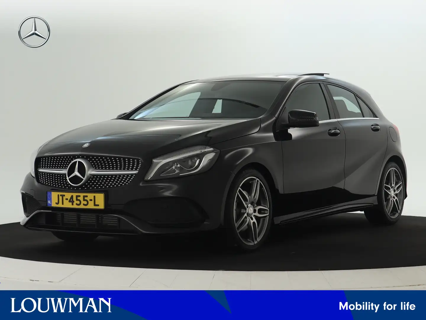 Mercedes-Benz A 180 AMG Sportpakket | Panoramadak | Stoelverwarming | Zwart - 1