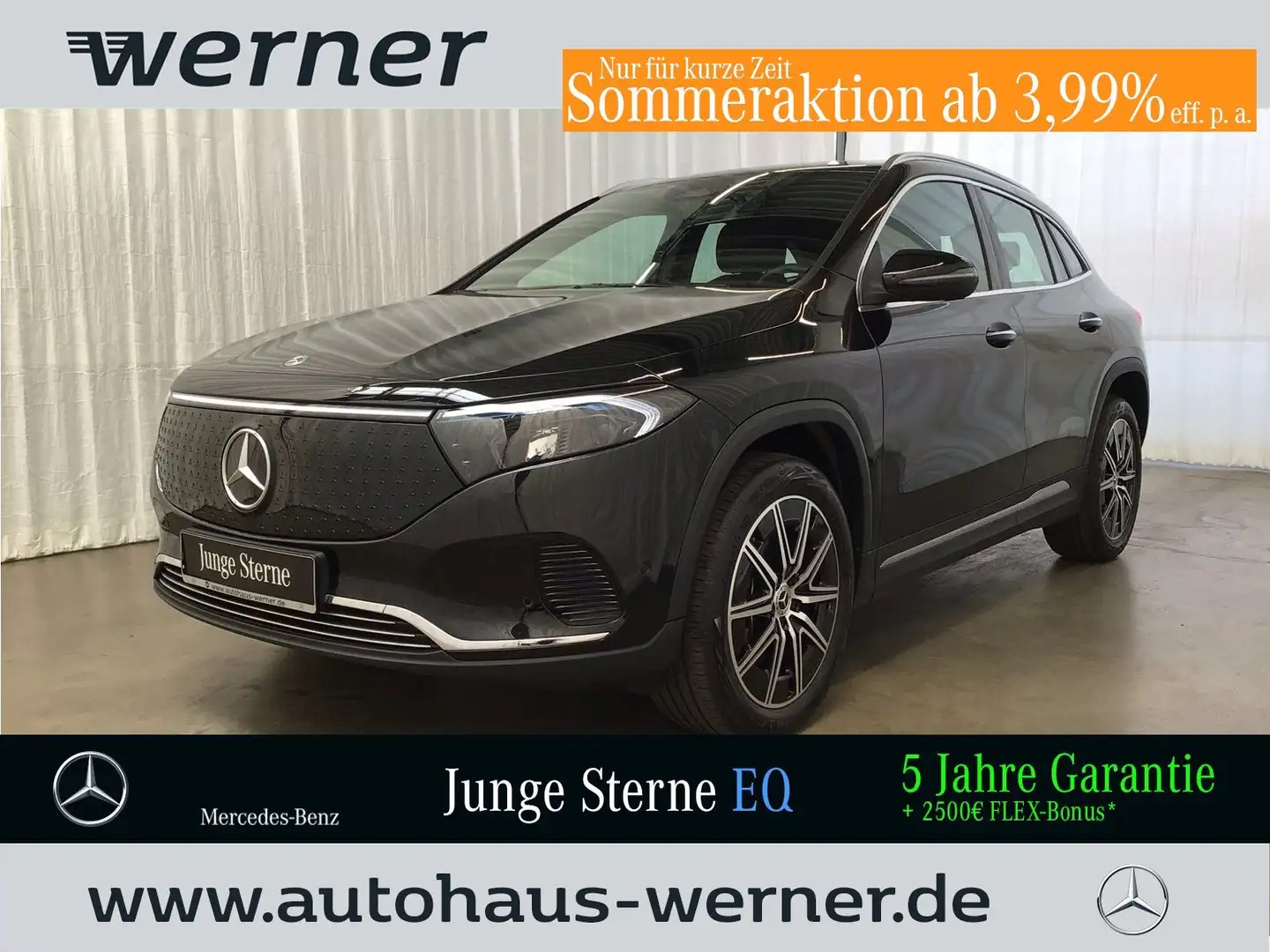 Mercedes-Benz EQA 250 PROGRESSIVE ADVANCED PLUS AHK 18"AMG PRE Negru - 1