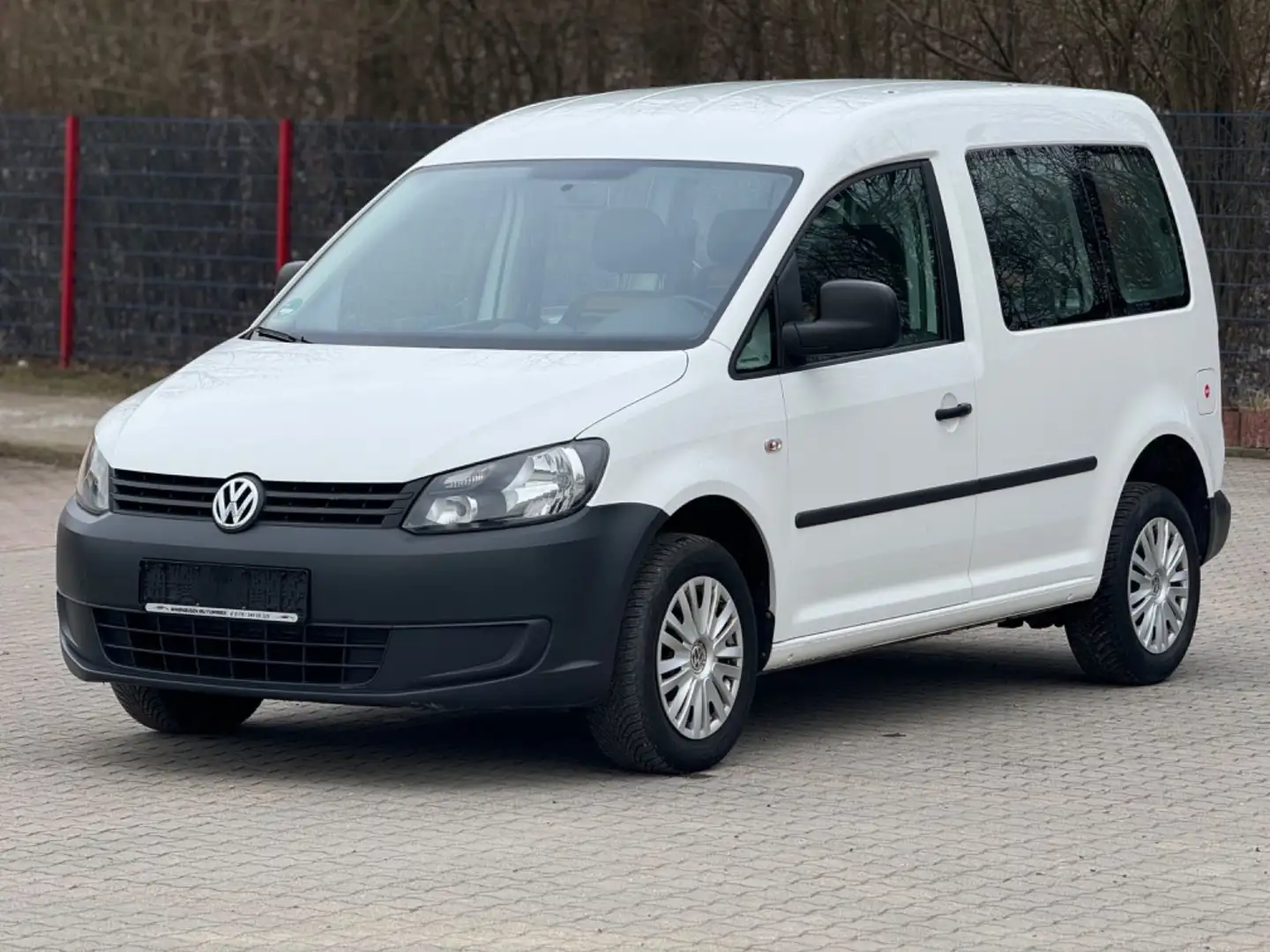 Volkswagen Caddy 1,2TSI *1 HAND *5-Sitzer *102 TKM *TÜV NEU Weiß - 1