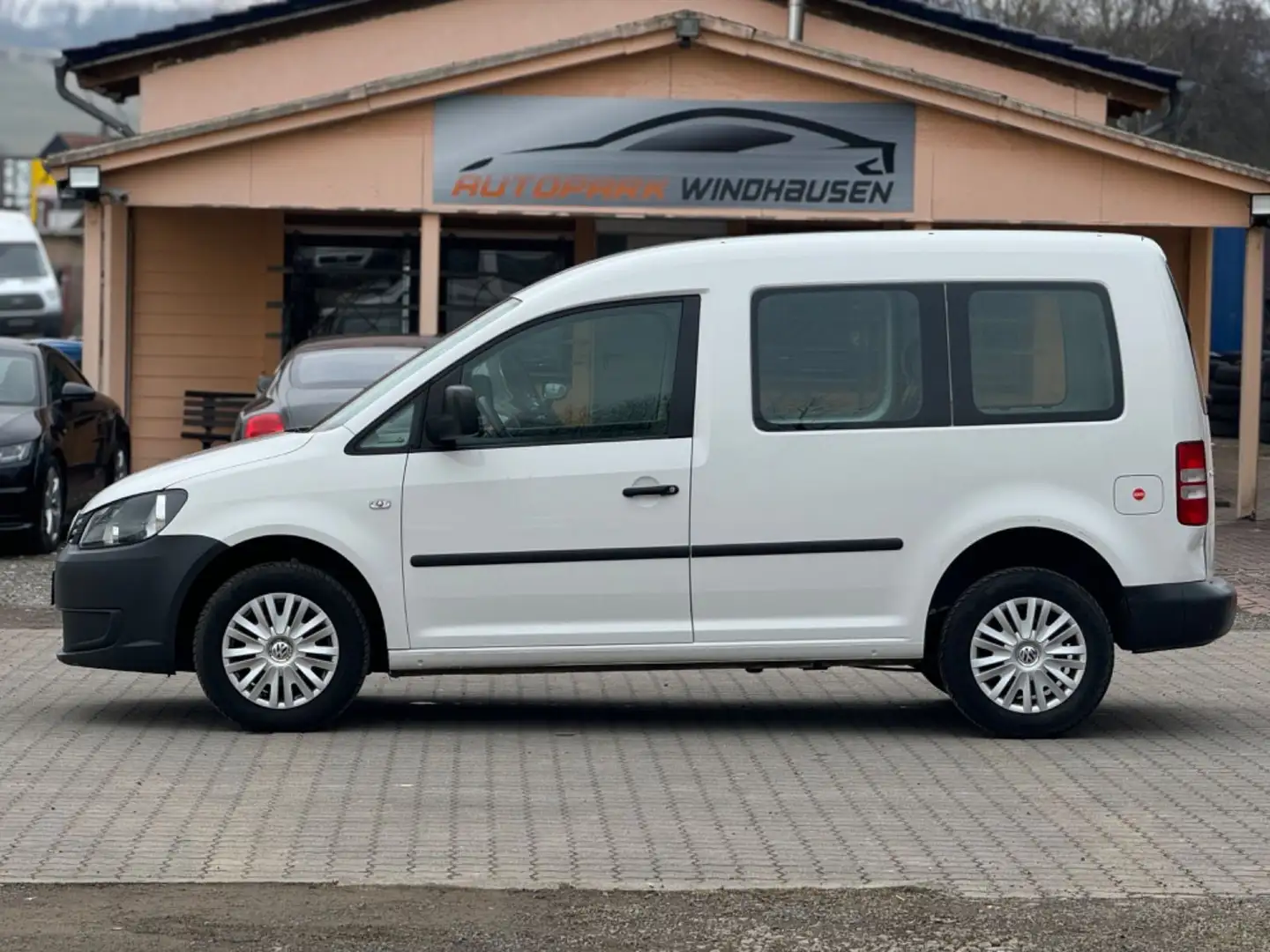 Volkswagen Caddy 1,2TSI *1 HAND *5-Sitzer *102 TKM *TÜV NEU Weiß - 2