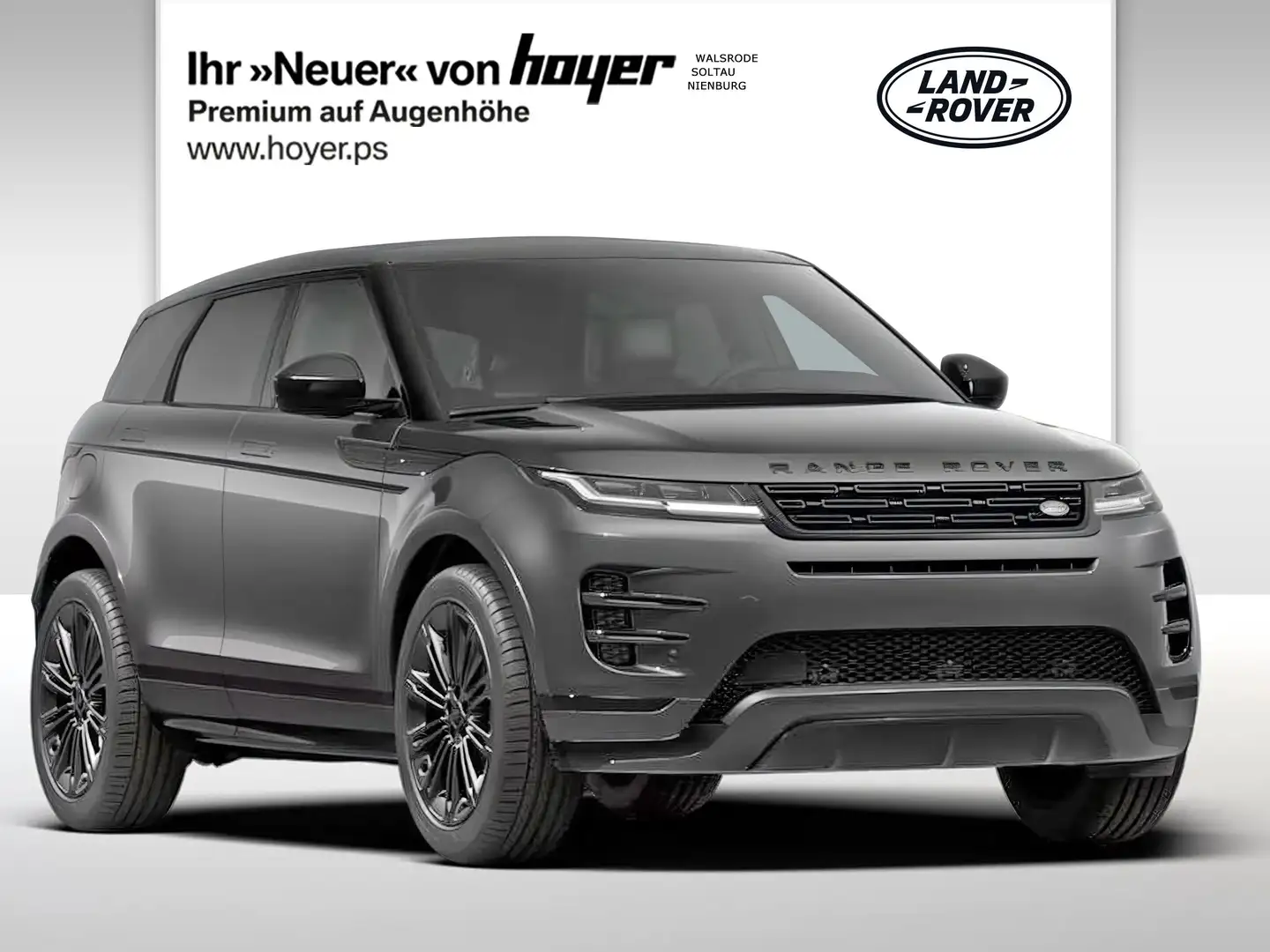 Land Rover Range Rover Evoque D200 DYNAMIC SE AWD Automatik Pano Black Pack Šedá - 1