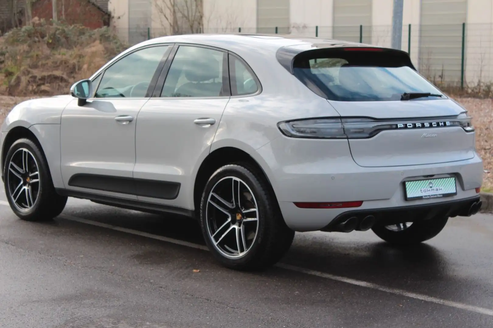 Porsche Macan Pano Kreide 8-fach 360° Sport Endrohr 1.Hd Grau - 2