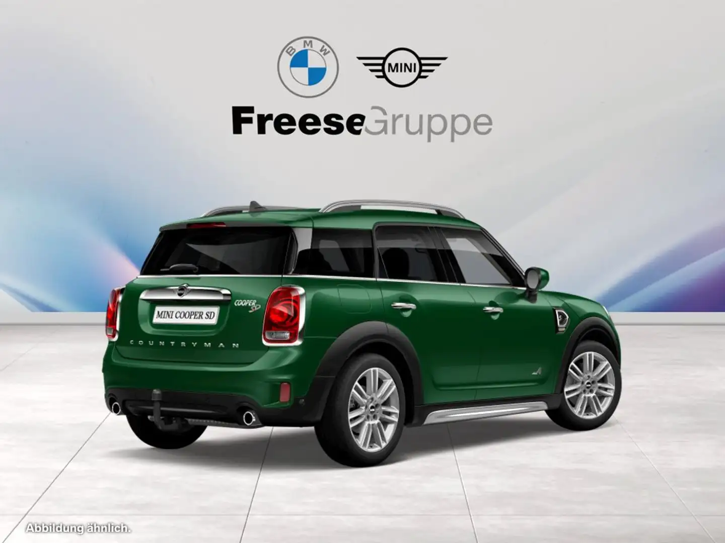 MINI Cooper SD ALL4 Countryman Pepper City Head-Up Grün - 2
