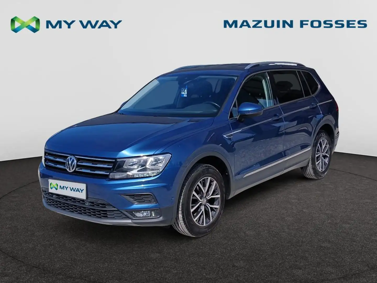 Volkswagen Tiguan Allspace Comfortline 1.5 TSI ACT OPF 110 kW (150 ch) 6 vitesses manuel Modrá - 1