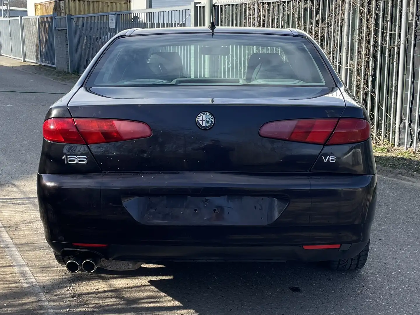 Alfa Romeo 166 3.0 V6 24V Sportronic Distinctive Negro - 2