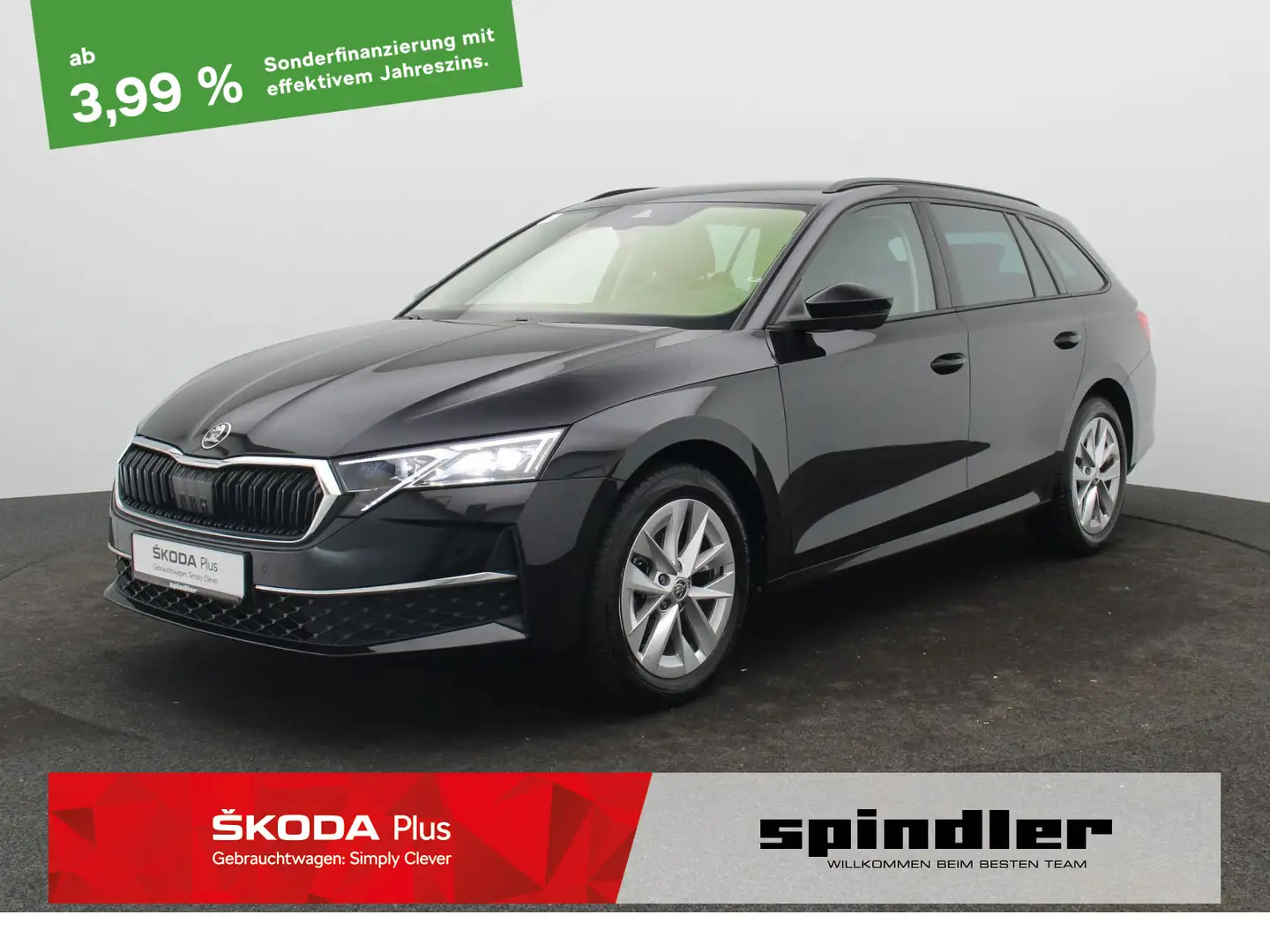 Skoda Octavia Selection 2.0 TDI DSG / Matrix LED, ACC Schwarz - 1