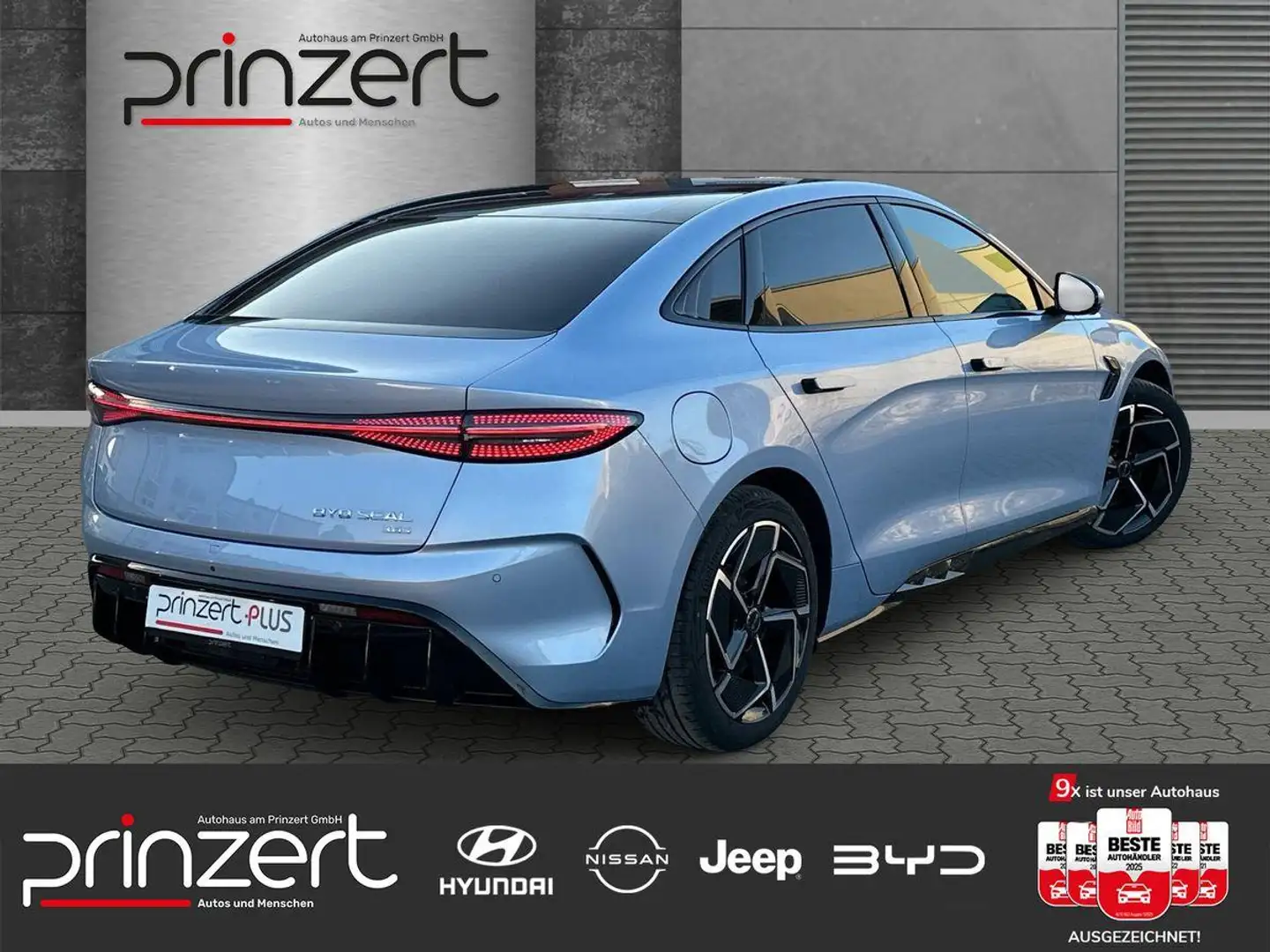 BYD Seal 82,5 kWh 530PS "Excellence" AWD Blau - 2