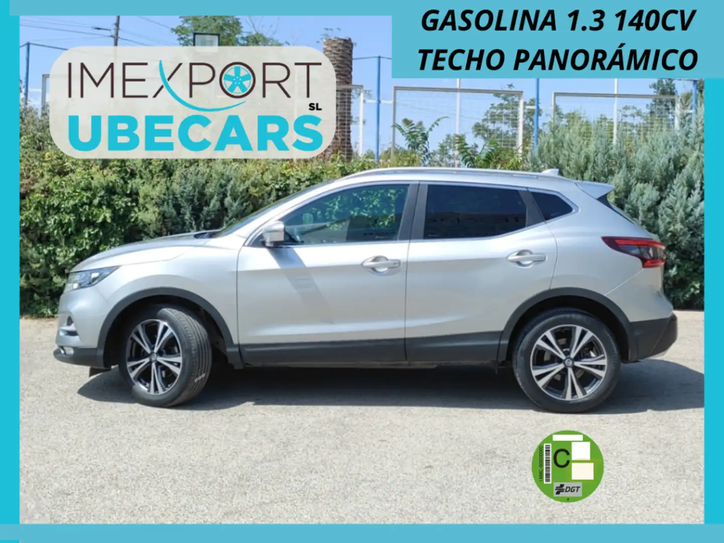Nissan Qashqai 1.3 DIG-T N-Connecta 4x2 103kW Plateado - 1