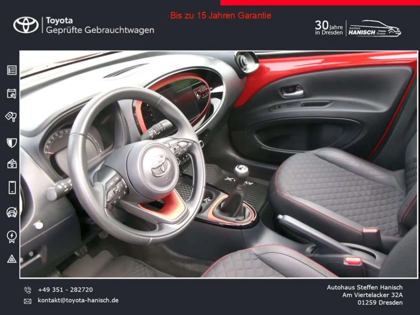 Toyota Aygo X Air Explore Rouge - 2