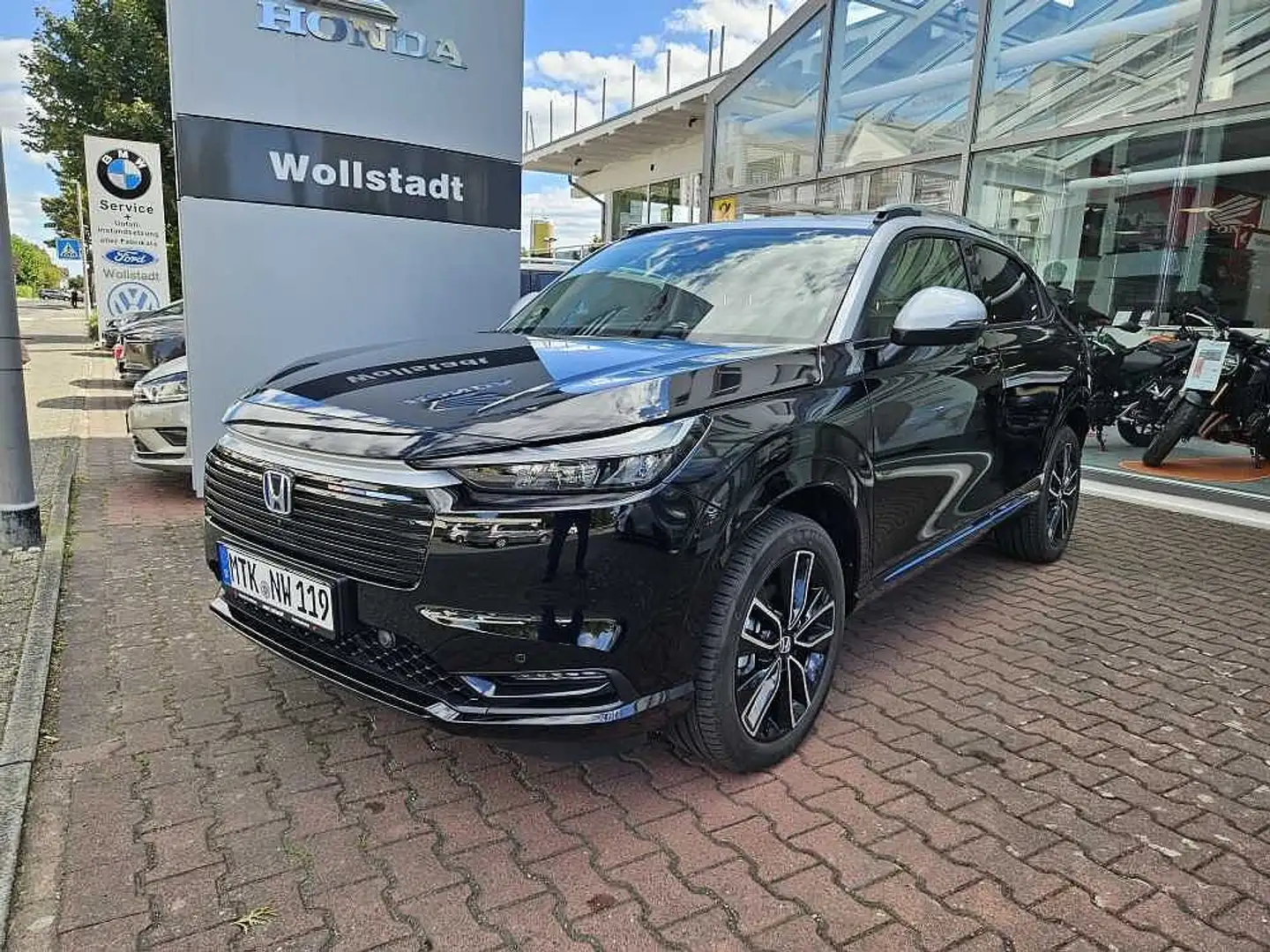 Honda HR-V Hybrid e:HEV 1.5 i-MMD Advance Style m. Kamera 360 Schwarz - 1