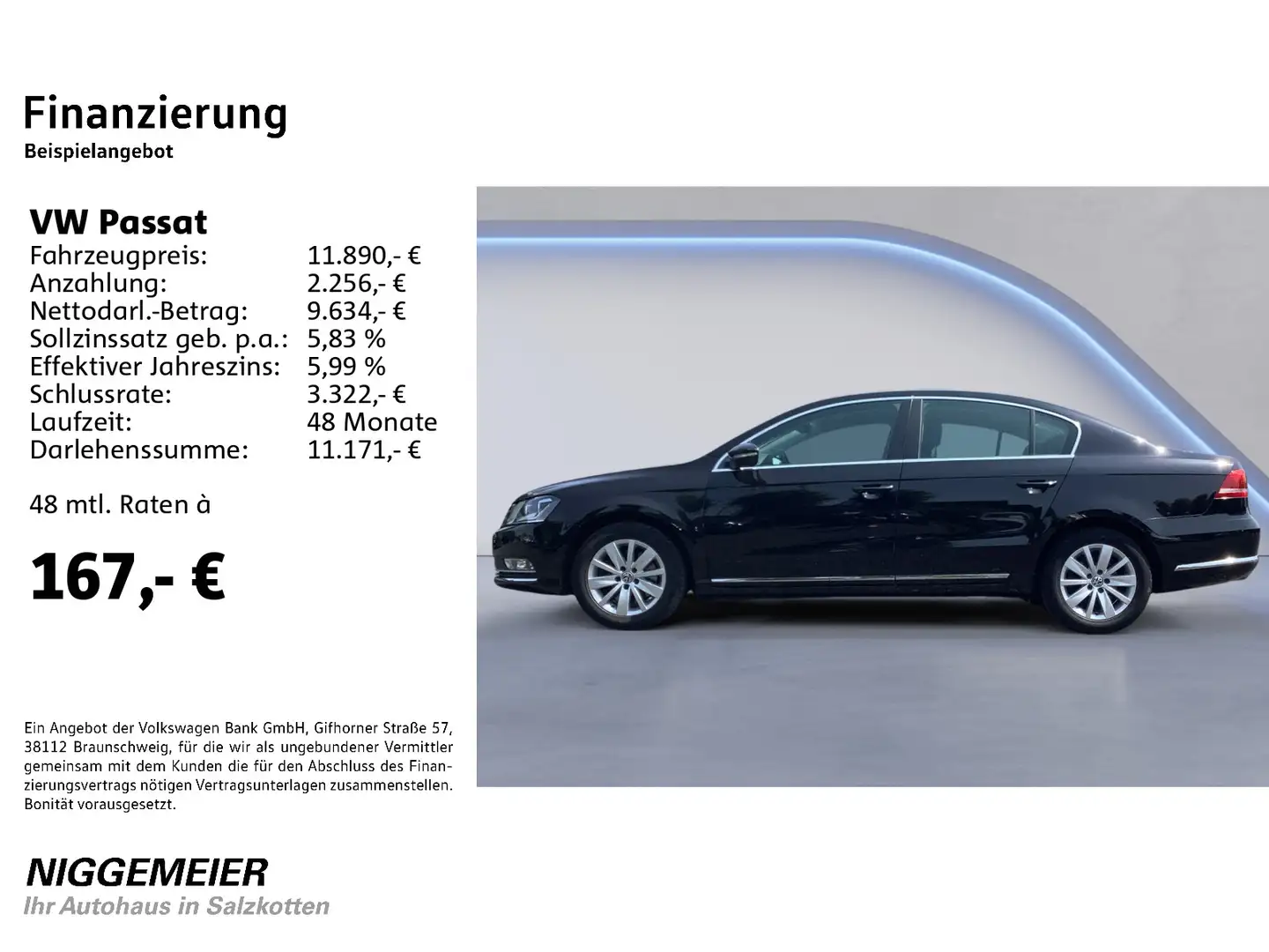 Volkswagen Passat 2.0TDI Comfortline XENON+KAMERA+PARKPILOT Noir - 2