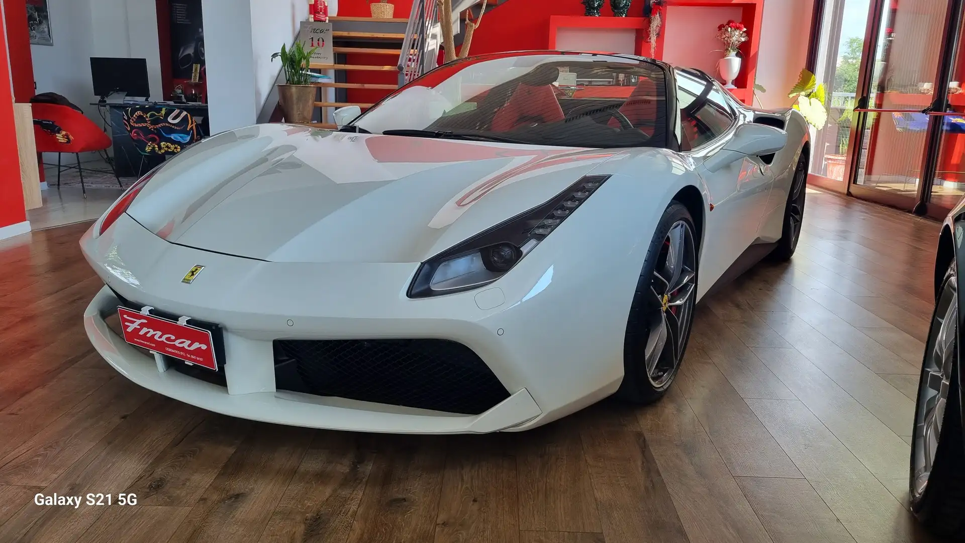 Ferrari 488 488 Spider 3.9 dct Weiß - 1