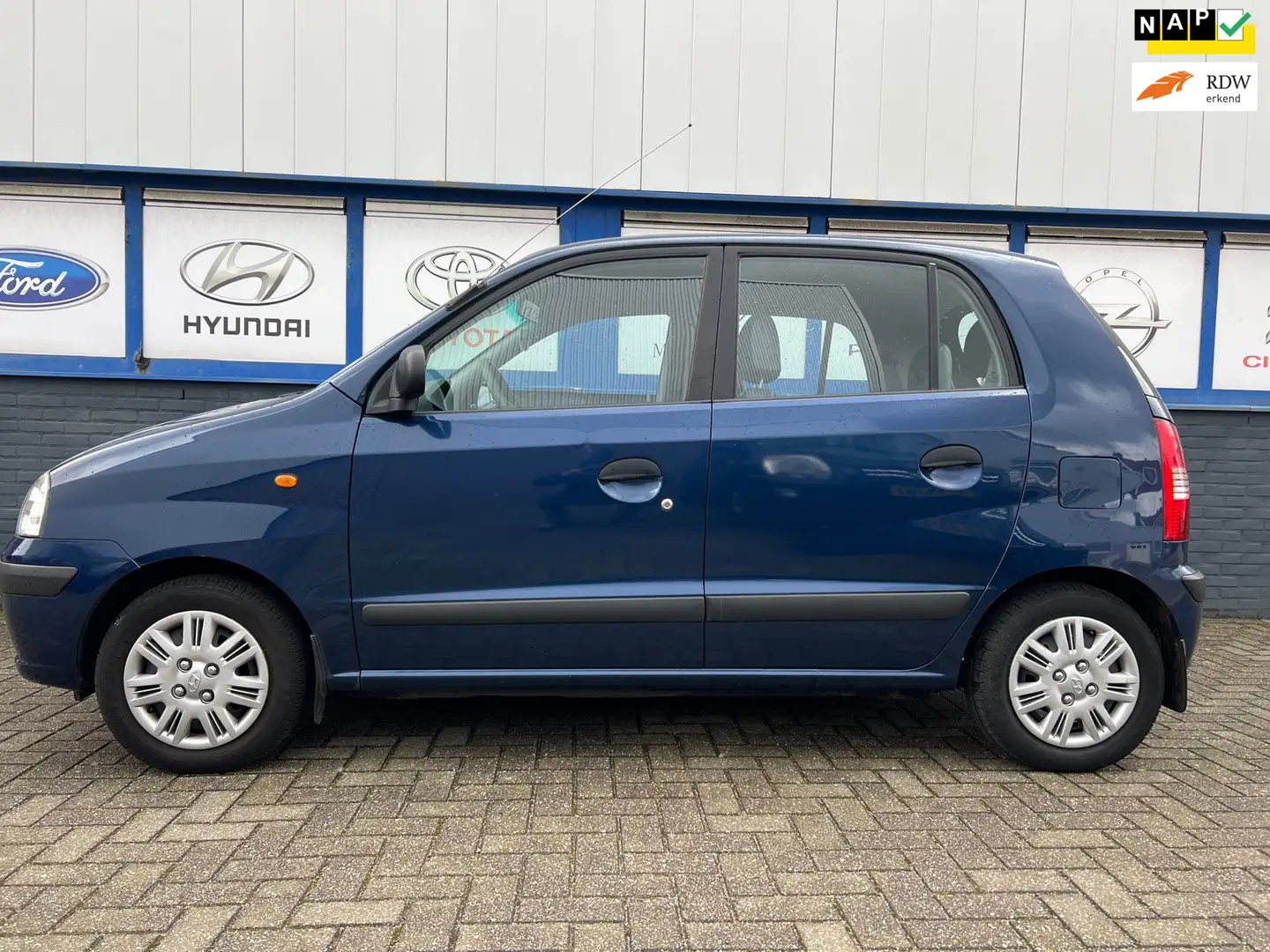 Hyundai Atos 1.1i Active Cool 2007 92000km NWE.APK 2250EU Blau - 1