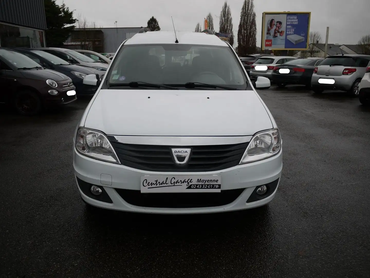 Dacia Logan 1.6 16V 105CH ECO² BIOETHANOL SILVER LINE 7 PLACES Blanc - 2