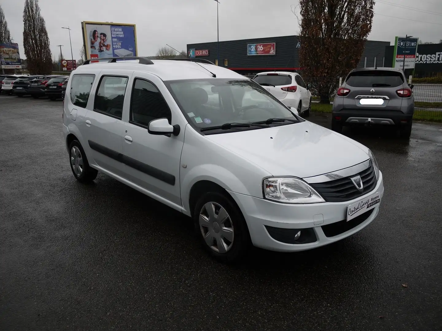 Dacia Logan 1.6 16V 105CH ECO² BIOETHANOL SILVER LINE 7 PLACES Blanc - 1