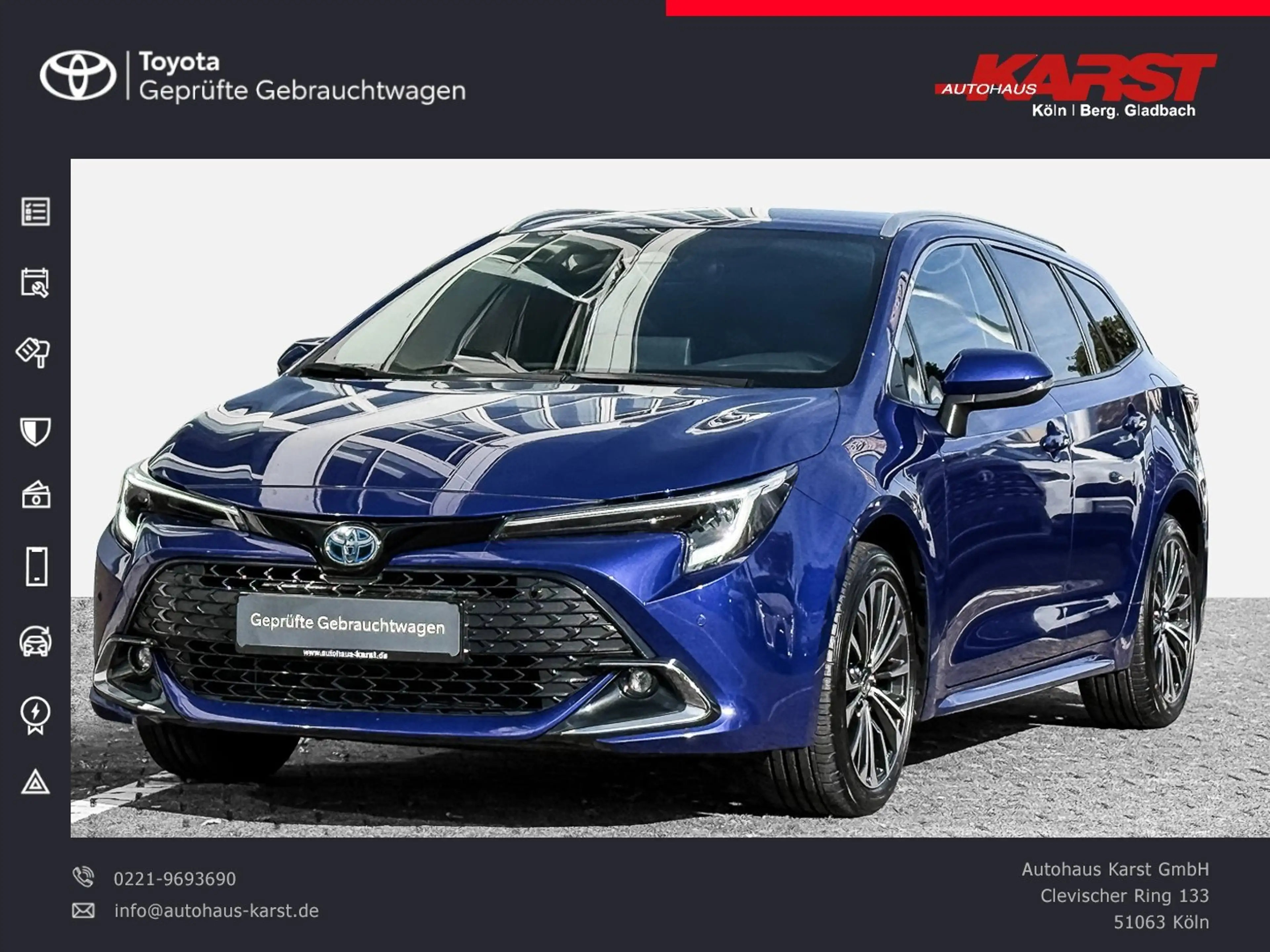 Toyota Corolla 2.0 l Hybrid TS. Technik Paket