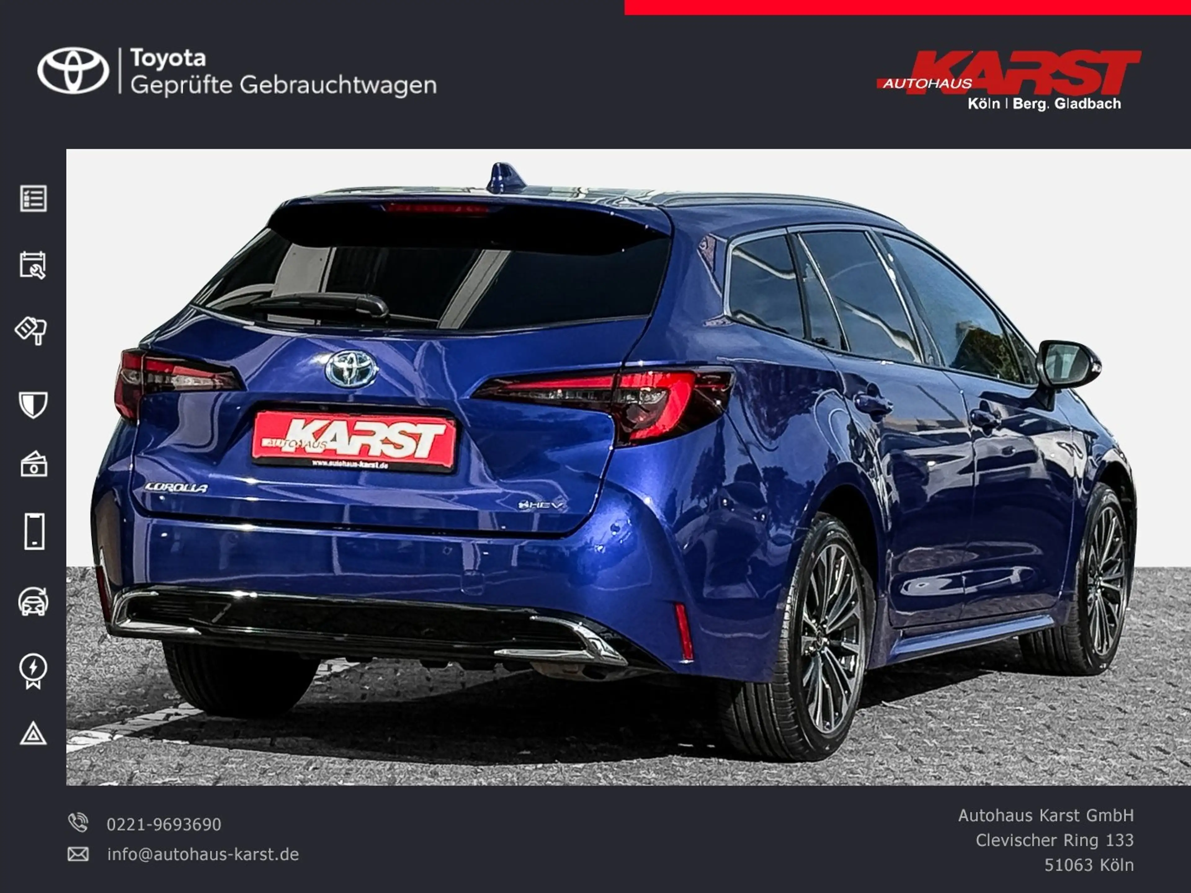 Toyota Corolla 2.0 l Hybrid TS. Technik Paket — photo 2