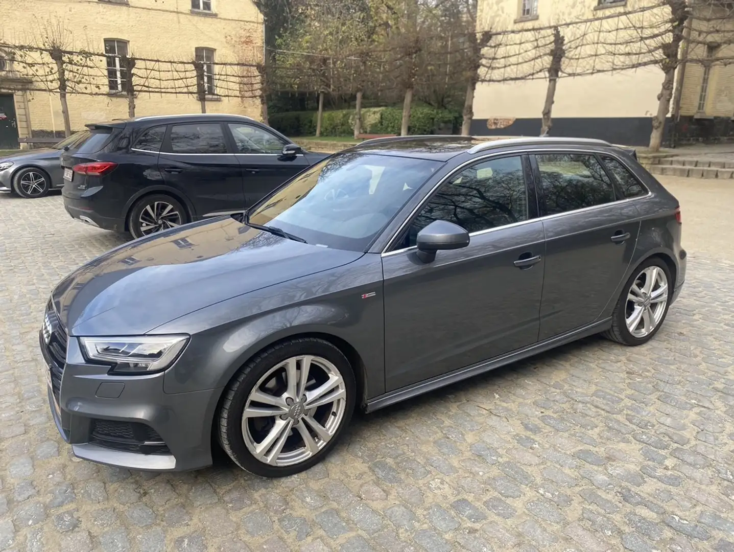 Audi A3 A3 Sportback 2.0 TFSI Quattro Sport S tronic Gris - 1