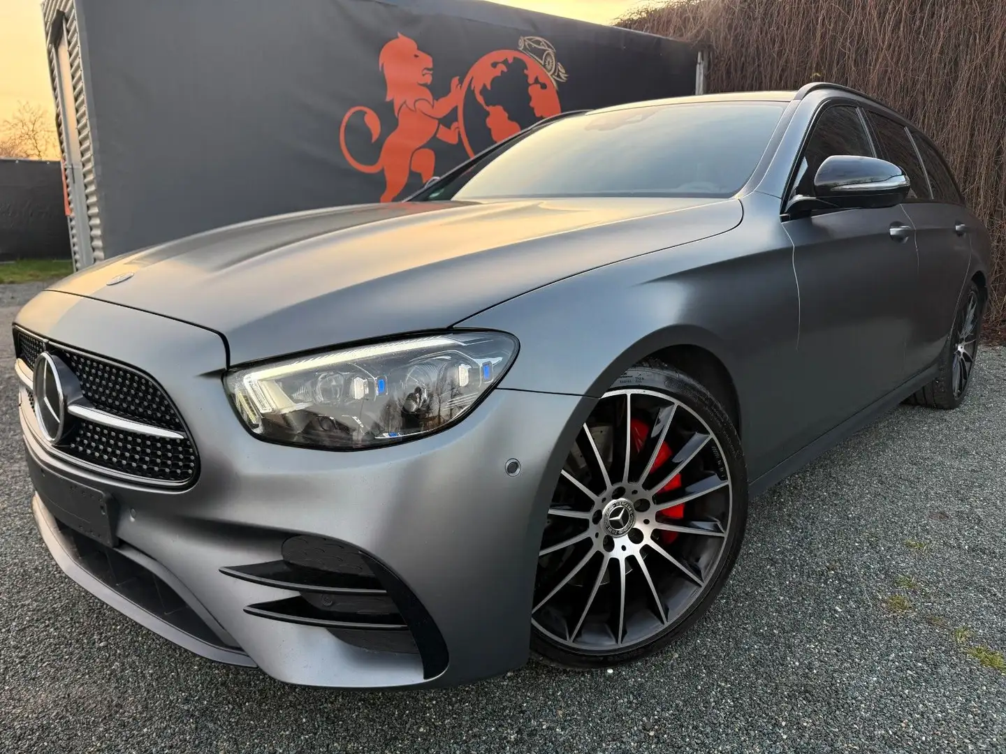 Mercedes-Benz E 400 E400d #4MATIC#AMG#TÜV-NEU#SCHECKHEFT#SERVICE-NEU Argent - 2