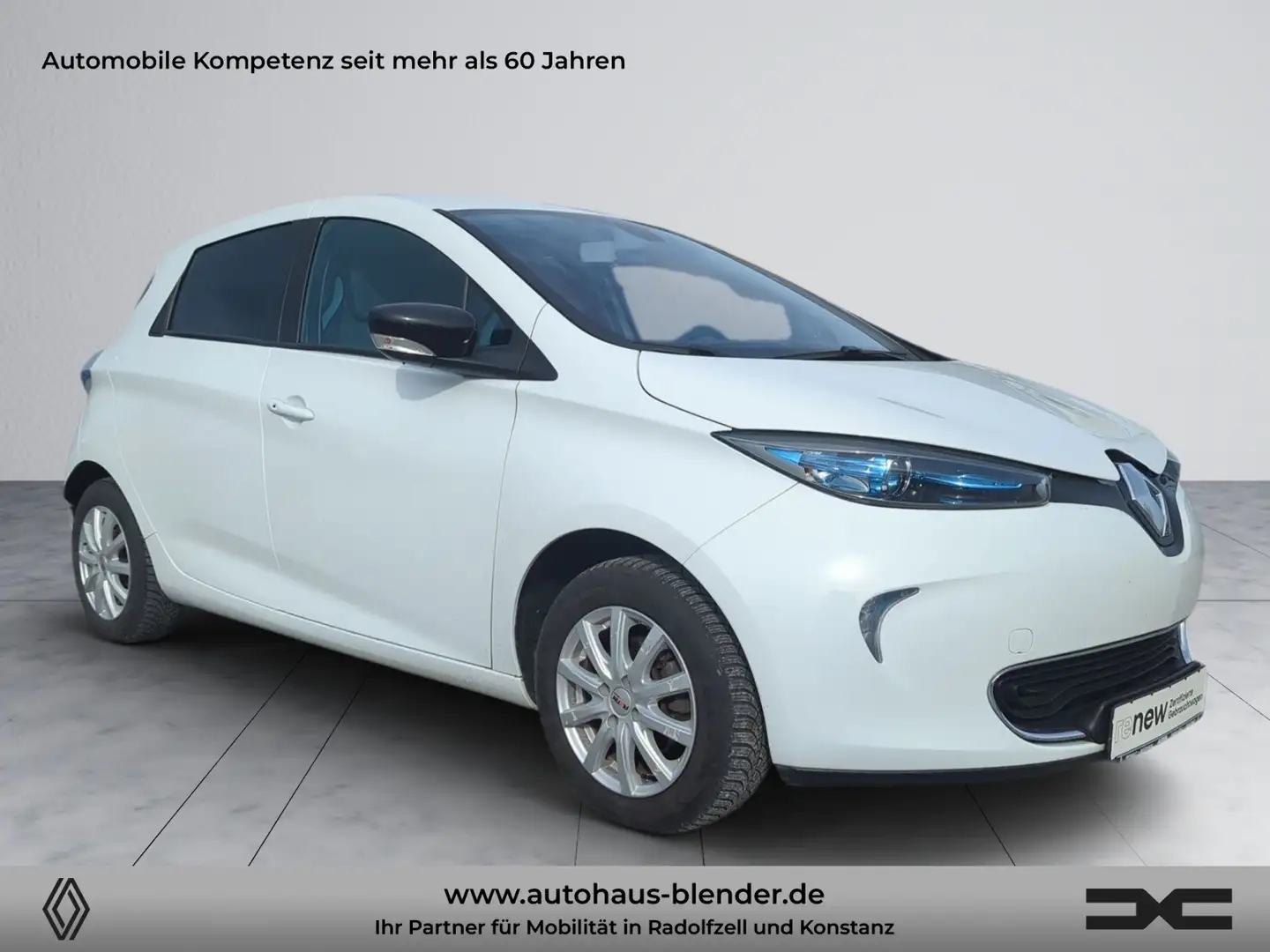 Renault ZOE INTENS Z.E 22 (Batteriemiete) Weiß - 2