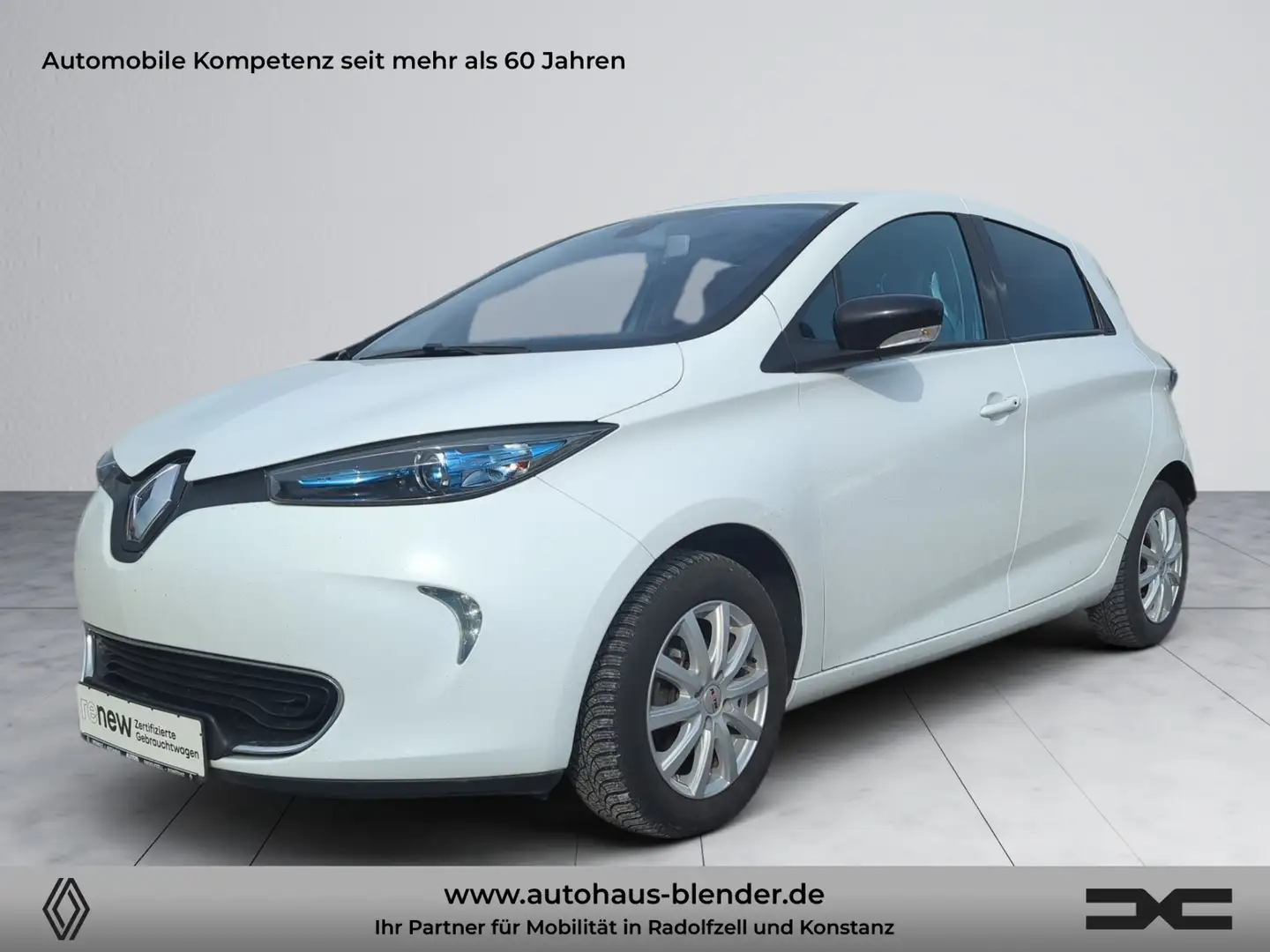 Renault ZOE INTENS Z.E 22 (Batteriemiete) Weiß - 1