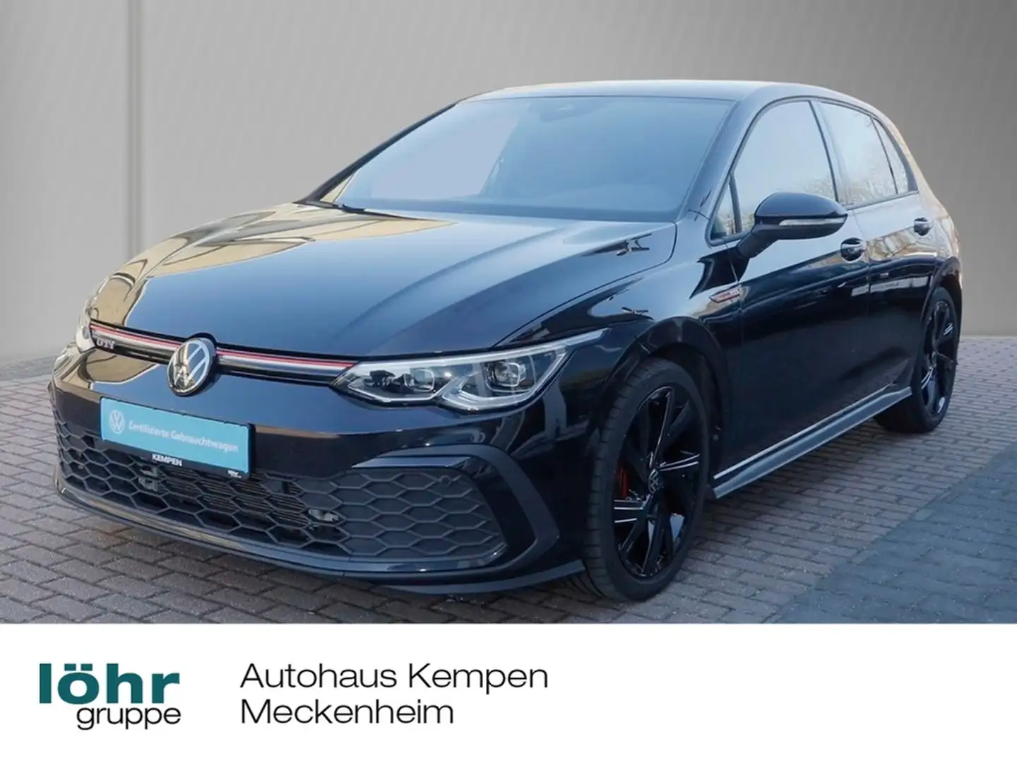 Volkswagen Golf VIII GTI 2.0 TSI DSG 18"LM Navi+VC ACC PDC LED+ Schwarz - 1