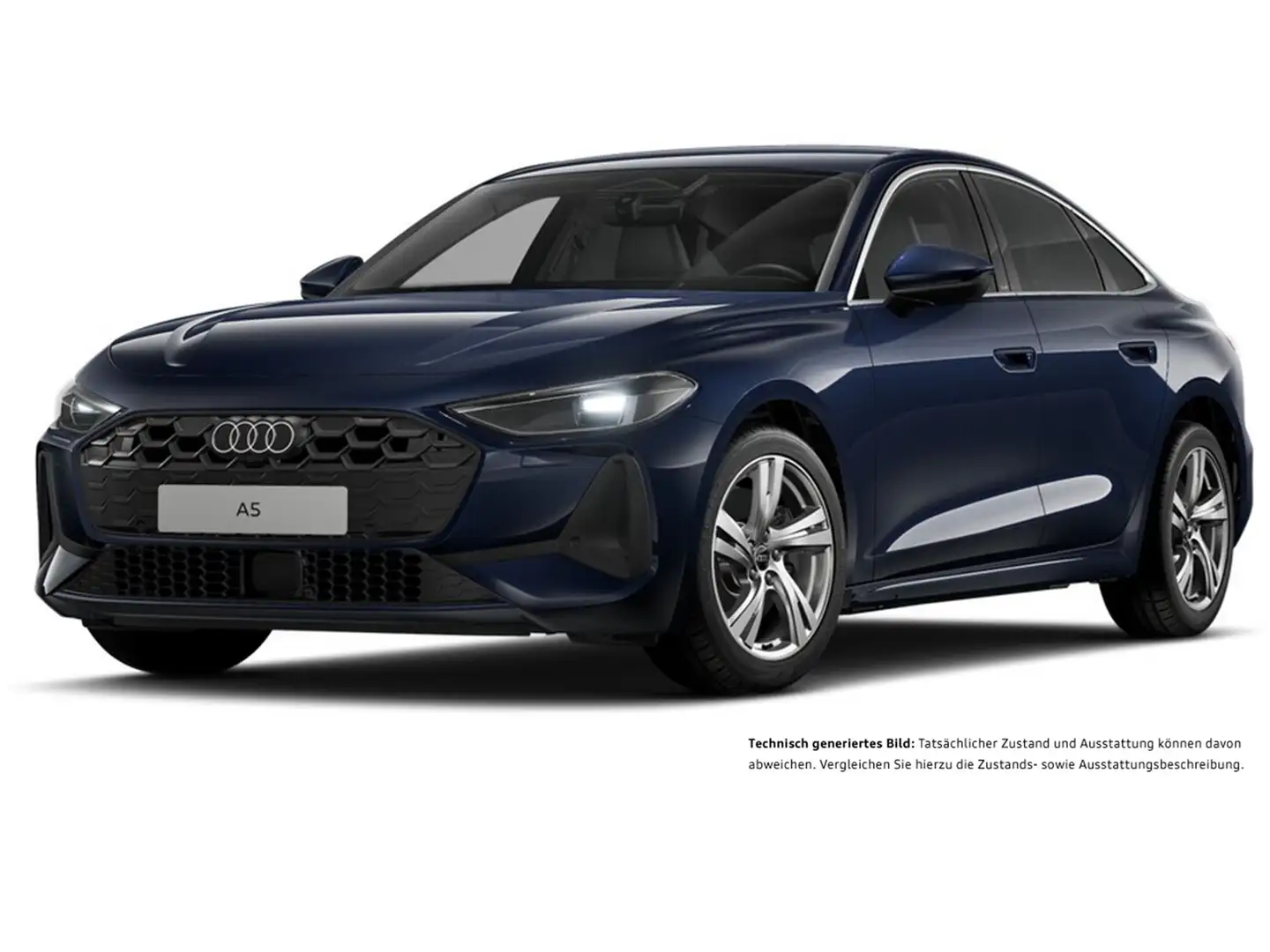 Audi A5 CAM ACC LM18 EKLAPPE NAVI CARPLAY SITZHEIZUNG Blau - 2