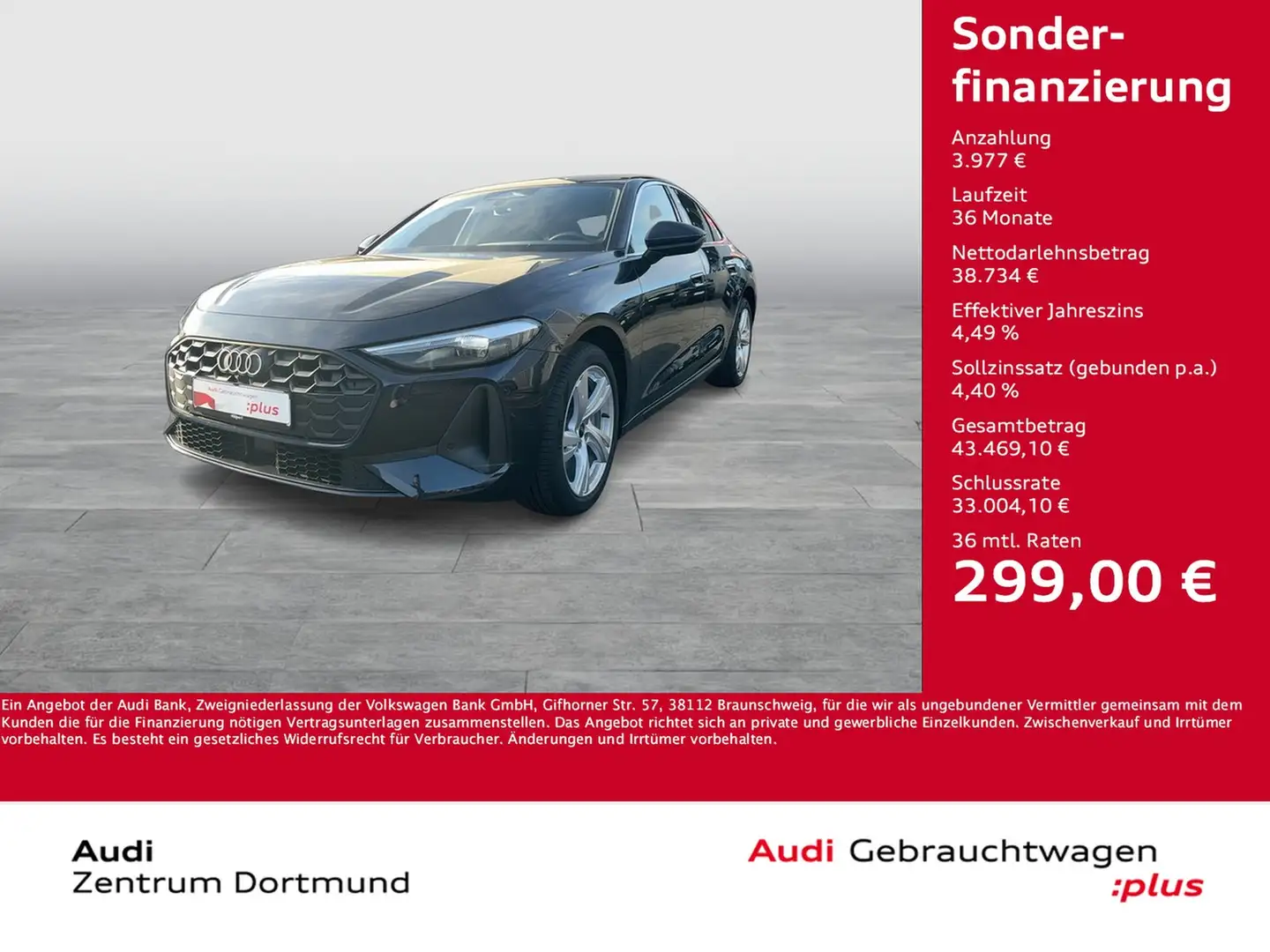 Audi A5 CAM ACC LM18 EKLAPPE NAVI CARPLAY SITZHEIZUNG Blau - 1