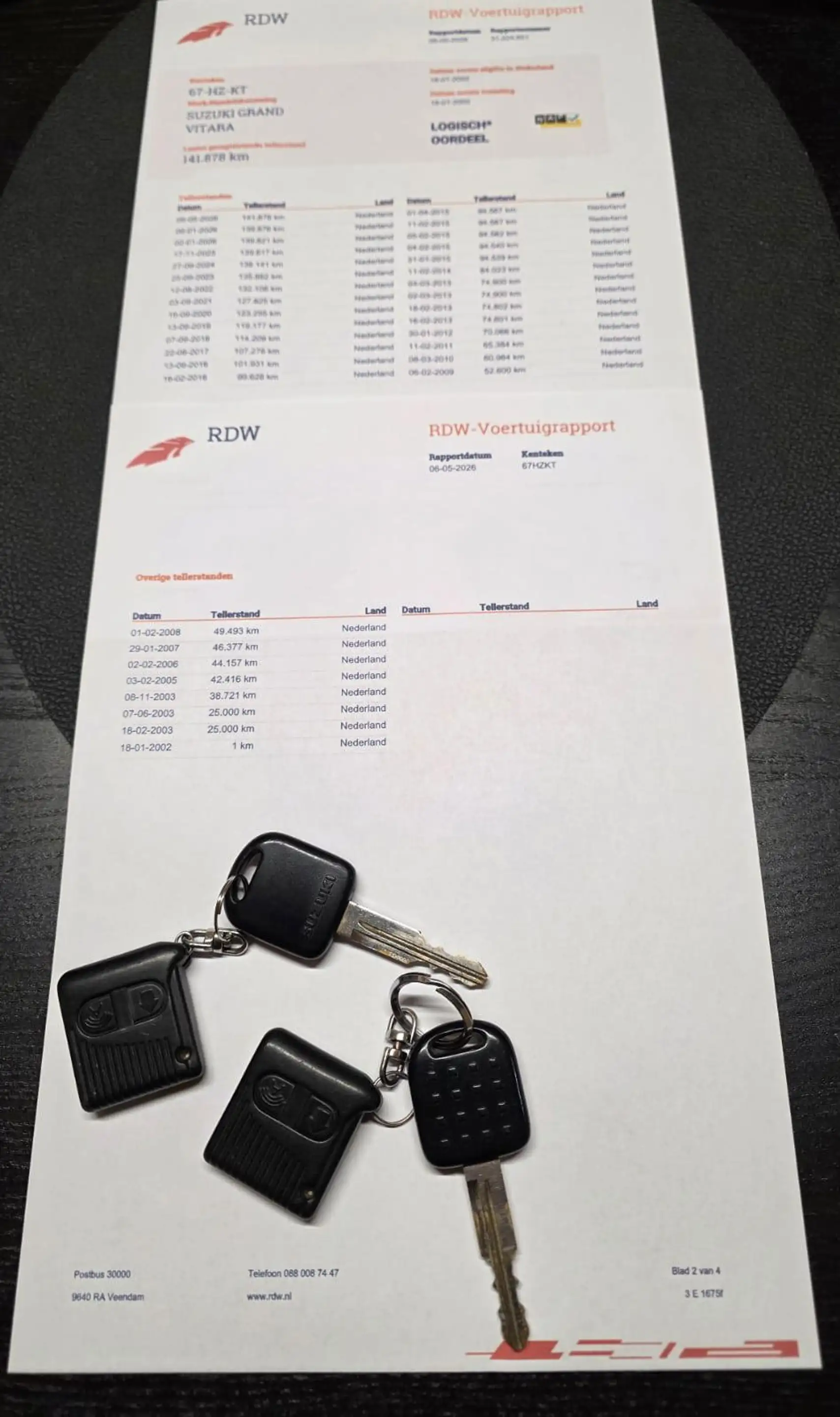 Suzuki Grand Vitara 2.0 Metal Top Wide Body Airco 4x4 Sport velgen APK — photo 15