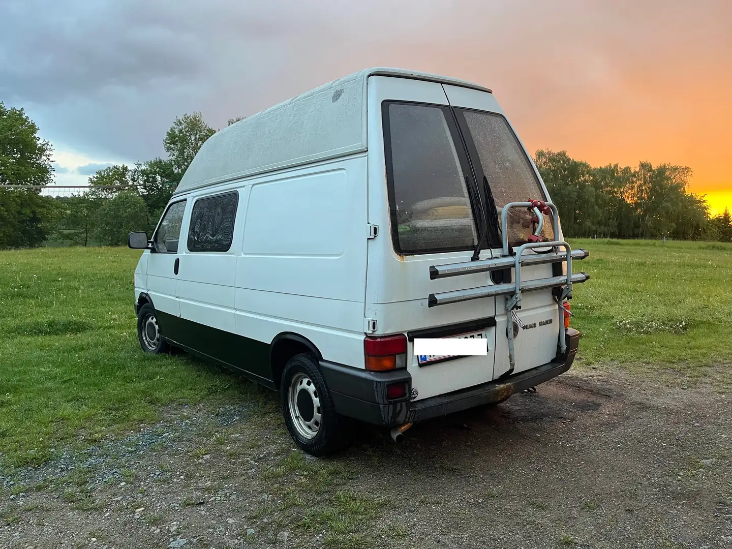 Volkswagen T4 VW T4 Hochraum-Kastenwagen LR D 70 D Kasten Weiß - 2