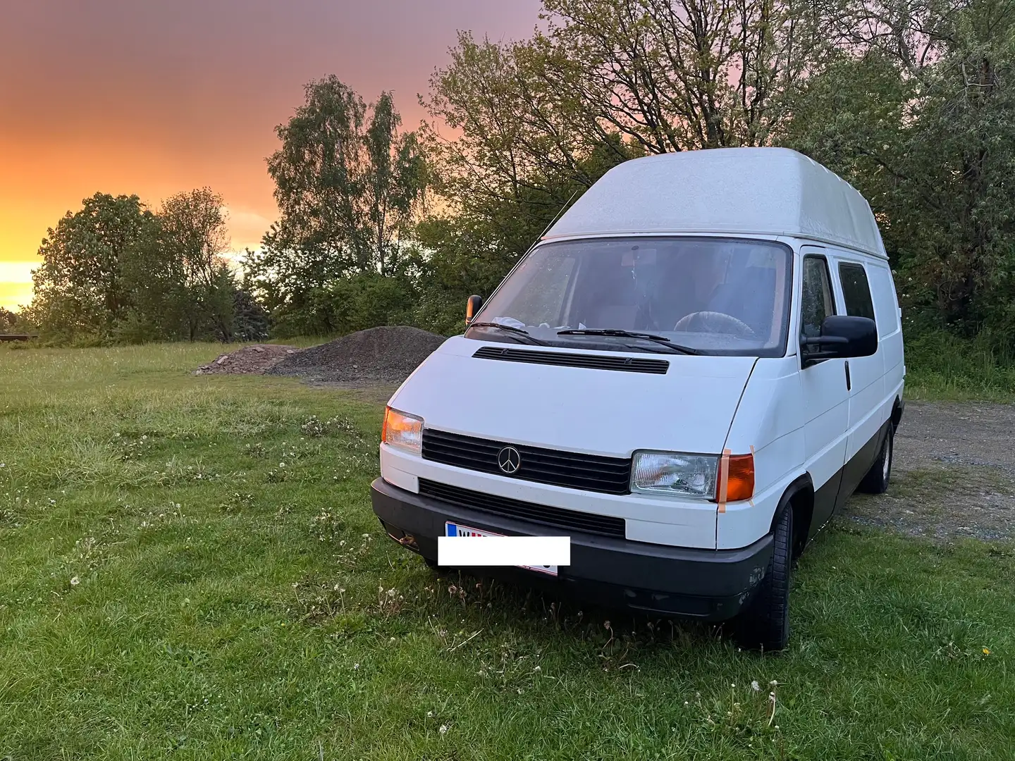 Volkswagen T4 VW T4 Hochraum-Kastenwagen LR D 70 D Kasten Weiß - 1