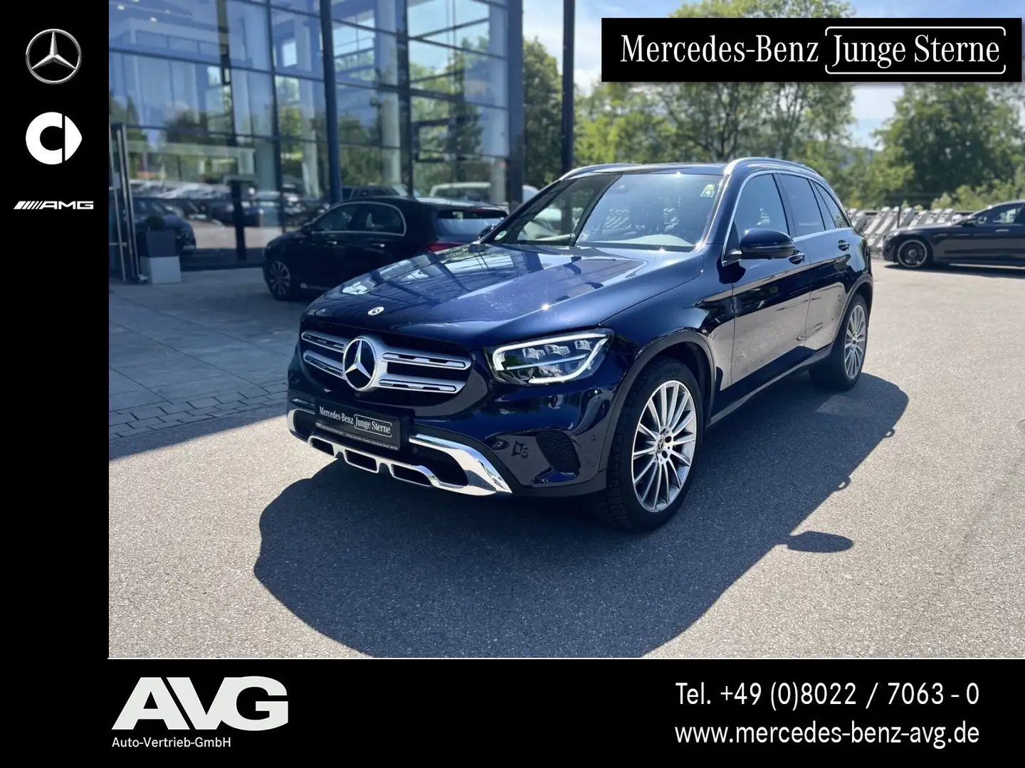 Mercedes-Benz GLC 400 GLC 400 d 4M MBUX|DIST|PANO|AIR|360°|BURM®|20" Albastru - 1