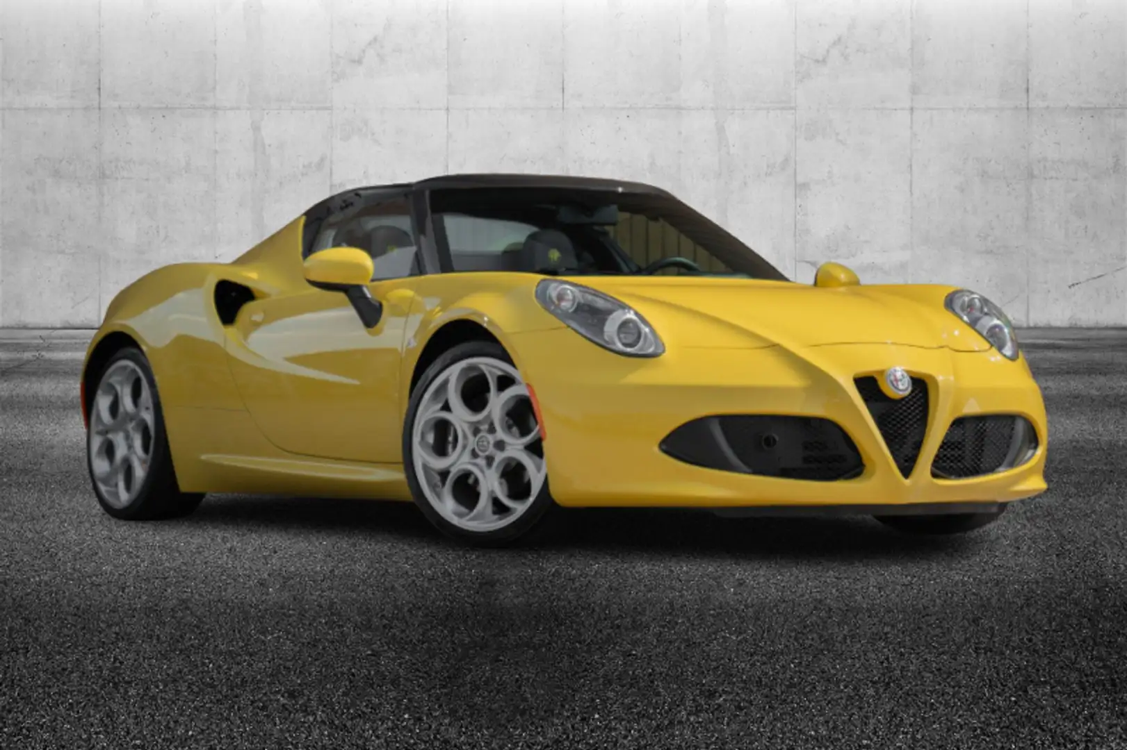 Alfa Romeo 4C 1750 TBi Spider Žlutá - 1