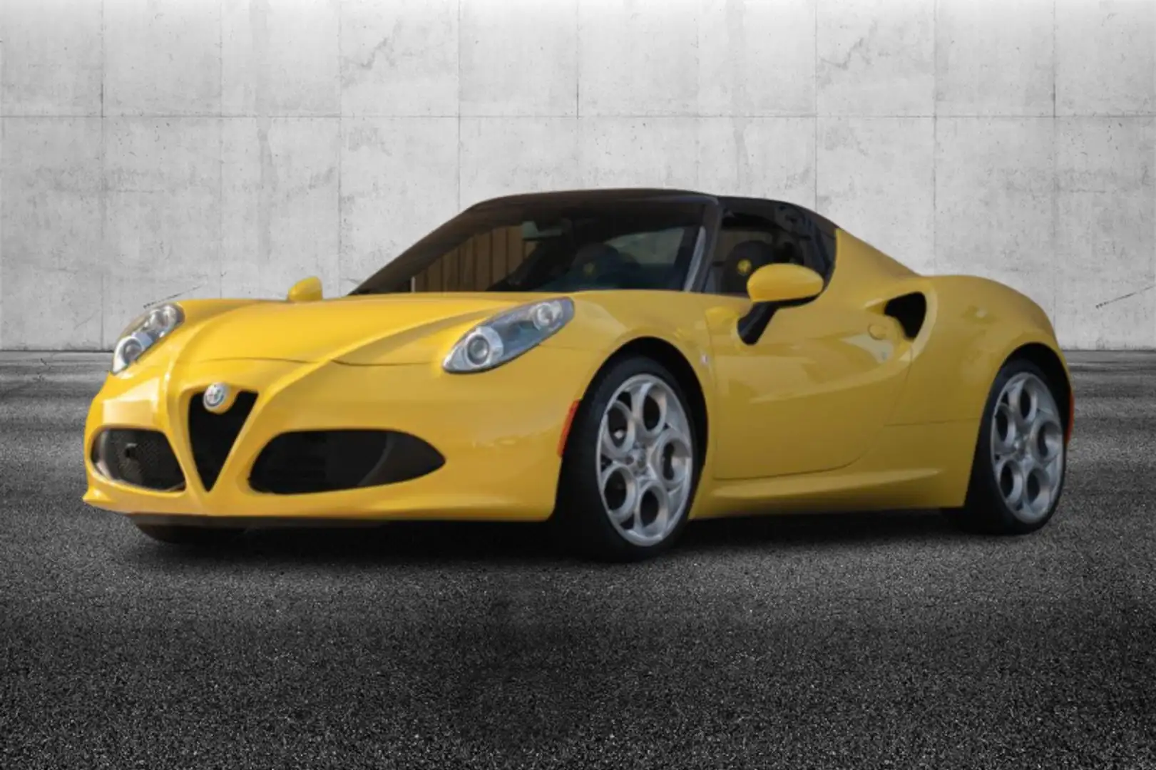 Alfa Romeo 4C 1750 TBi Spider Žlutá - 2