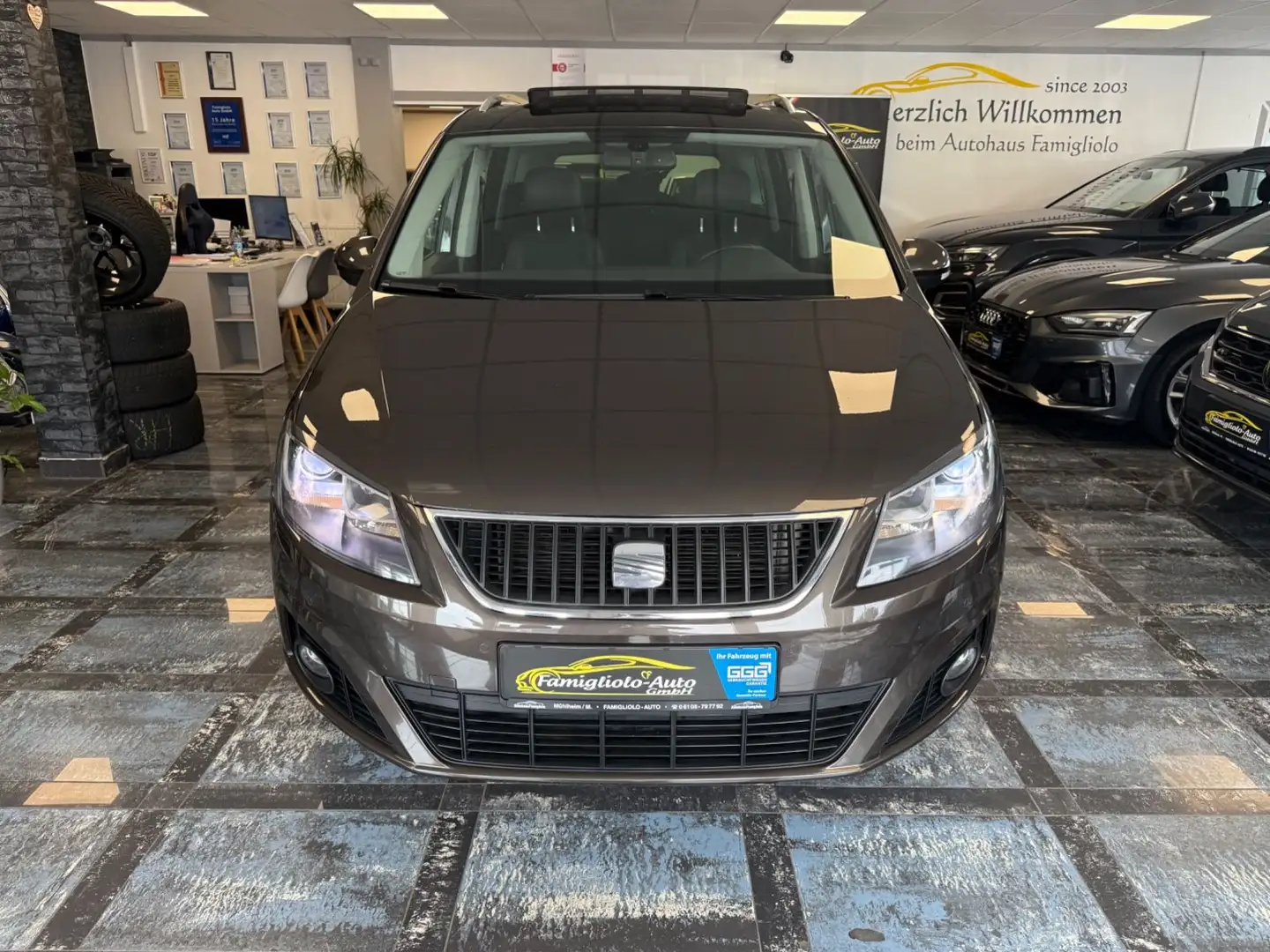 SEAT Alhambra Style*7-Sitzer*El.Tür*Panorama*AHK*Navi Schwarz - 2