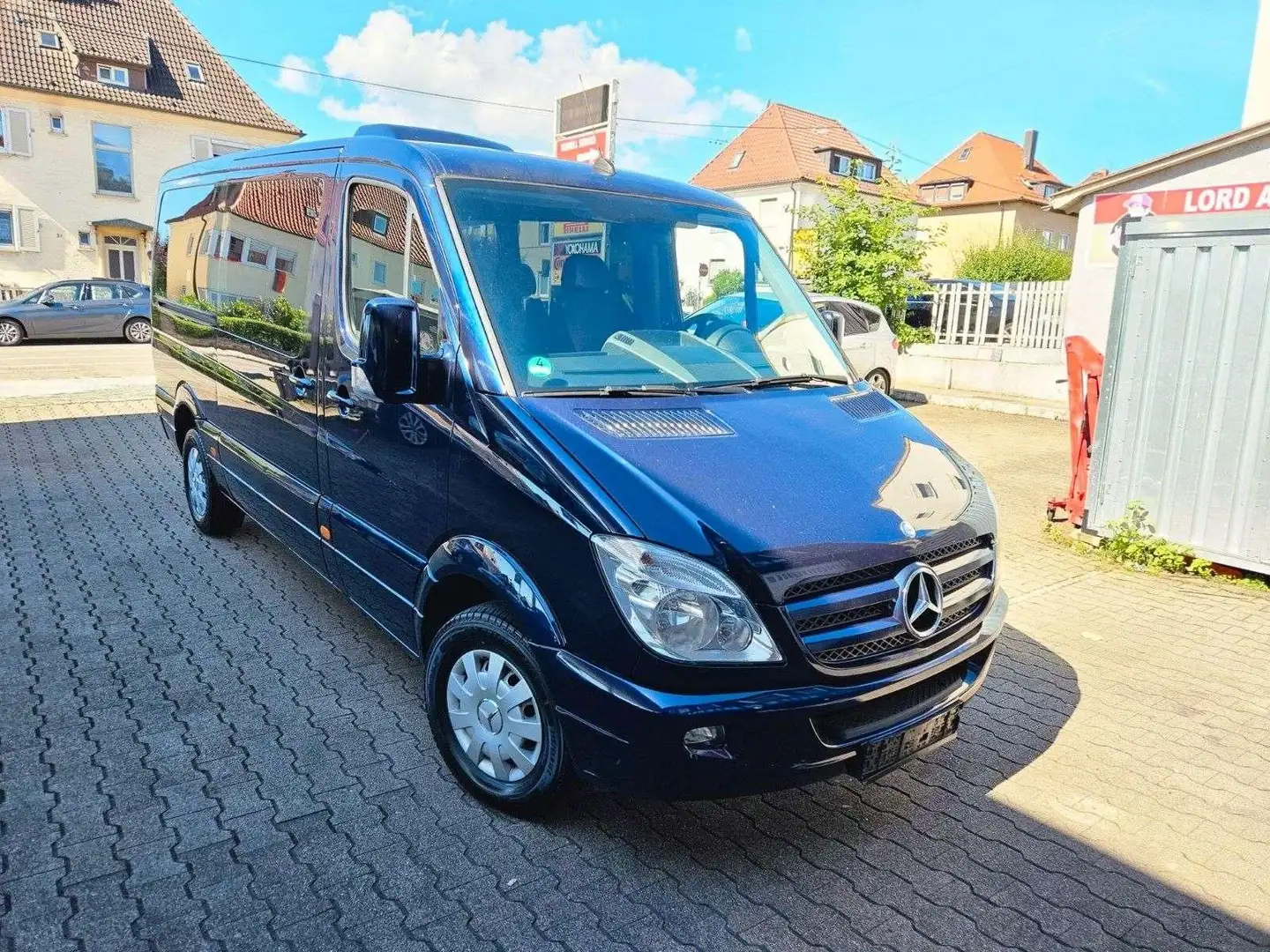 Mercedes-Benz Sprinter II 215 CDI /KAMERA/NAVI/8-Sitze-BETT Blau - 1