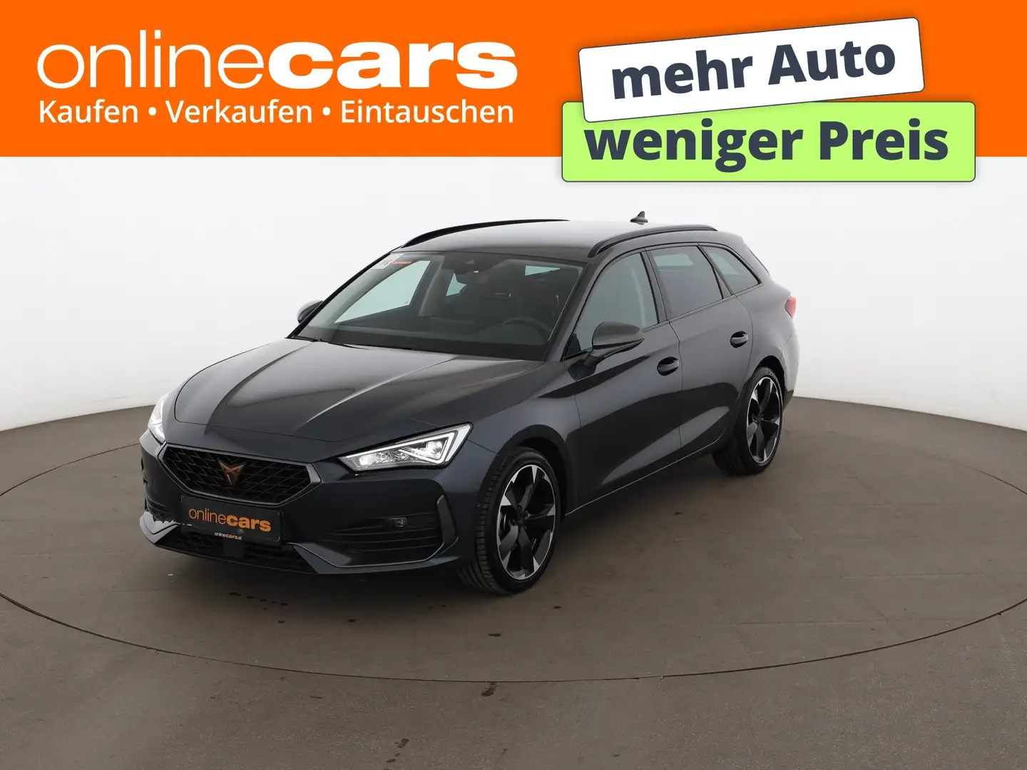 CUPRA Leon ST 1.5 eTSI Aut LED LEDER NAVI SITZHZG R-CAM Grau - 1