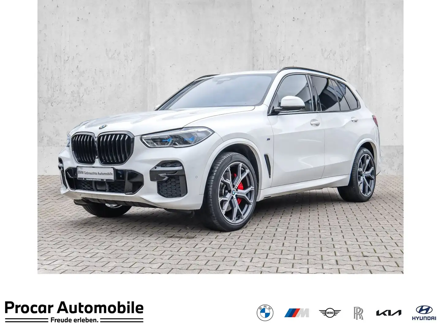 BMW X5 xDrive40i M Sport HUD PANO ACC AHK 360°KAM Weiß - 1