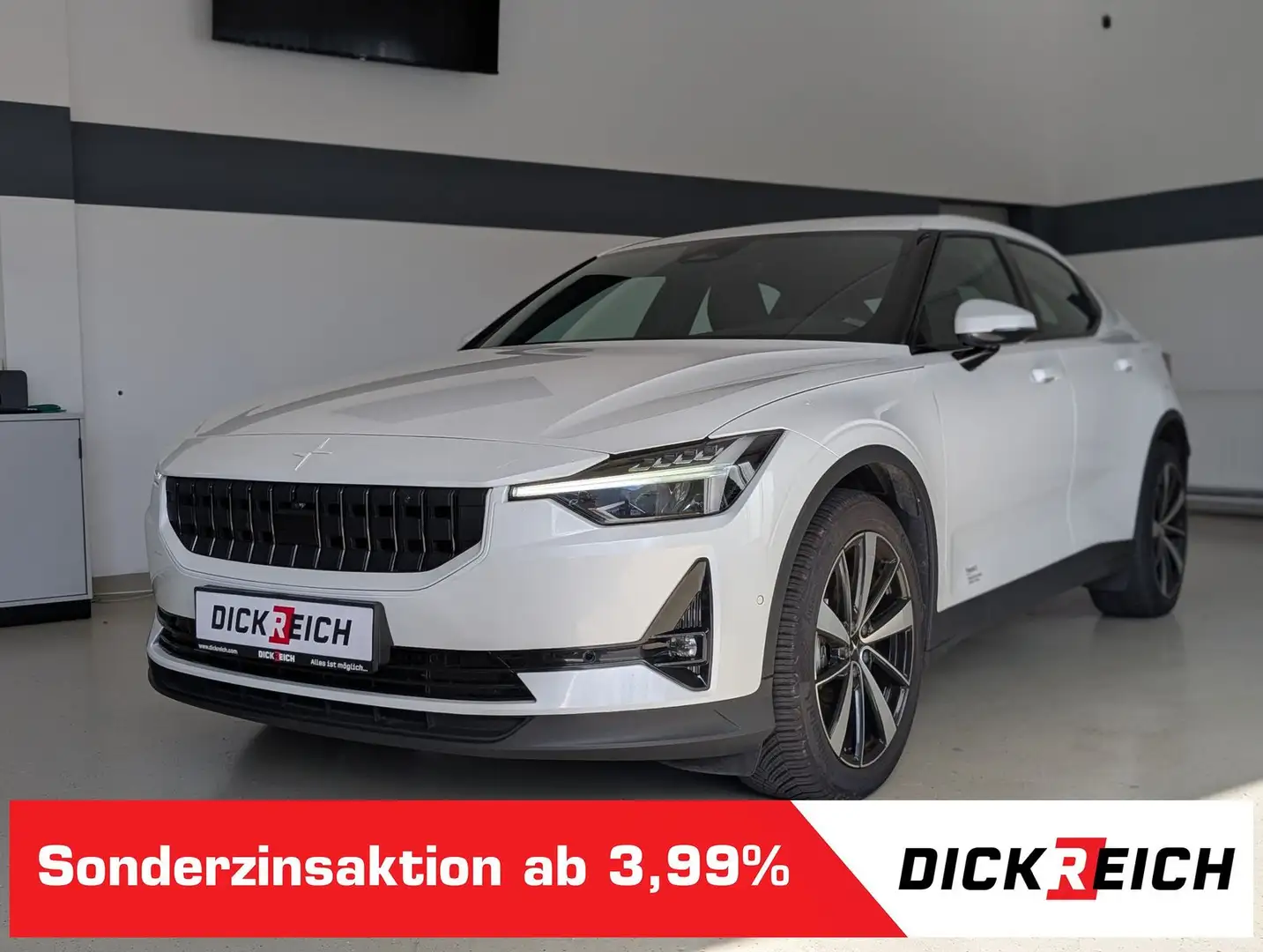 Polestar 2 Range SoH 94% PILOT ACC LED 360° CARP SHZ MEMO Blanc - 1