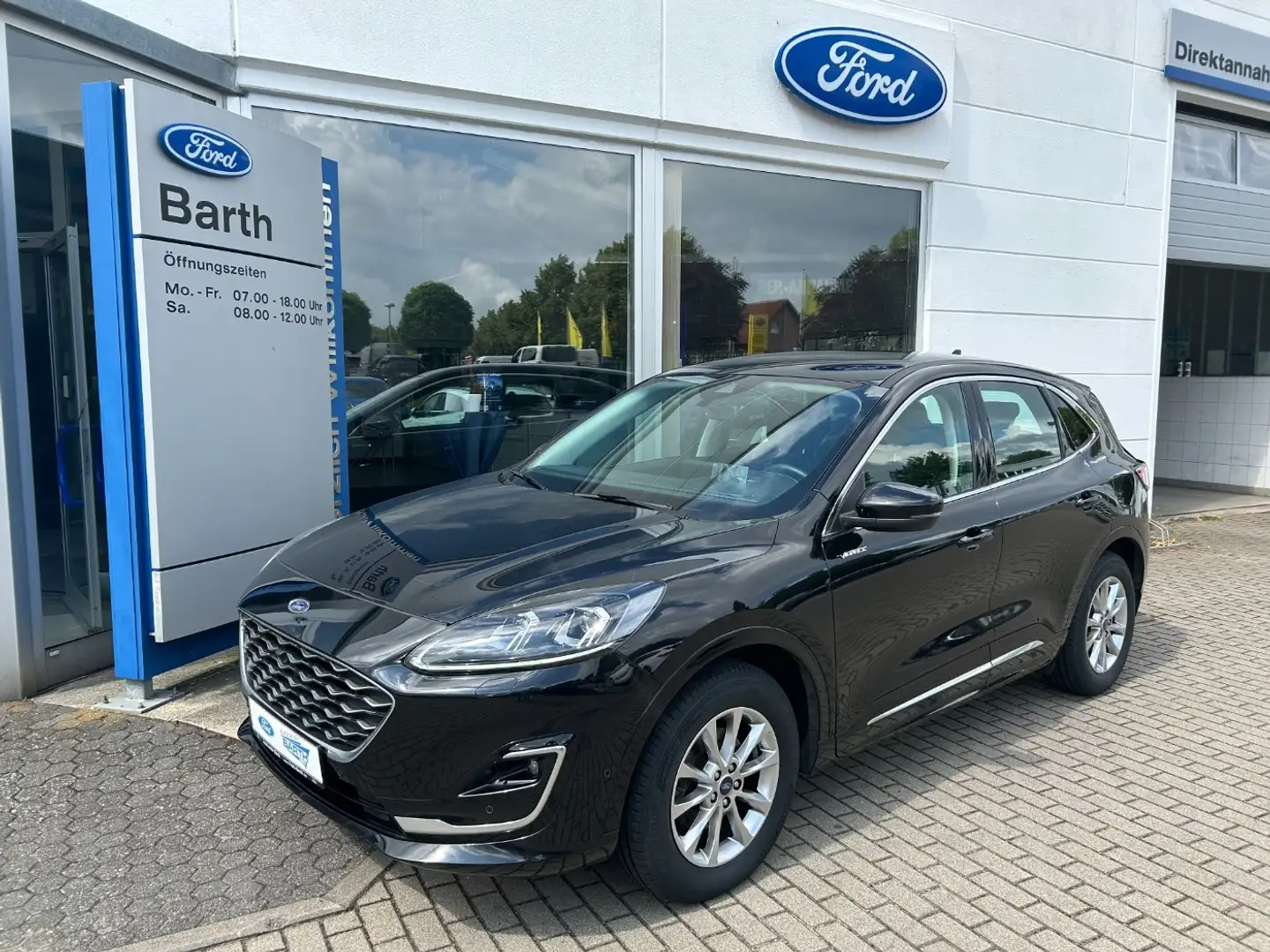 Ford Kuga 2.0 EcoBlue Vignale ACC HUD 4xSHZ LM Schwarz - 2