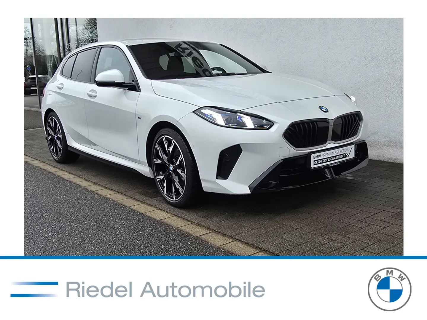 BMW 114 120 Steptronic M Sportpaket*DrivAss*adapLED*Navi Weiß - 1