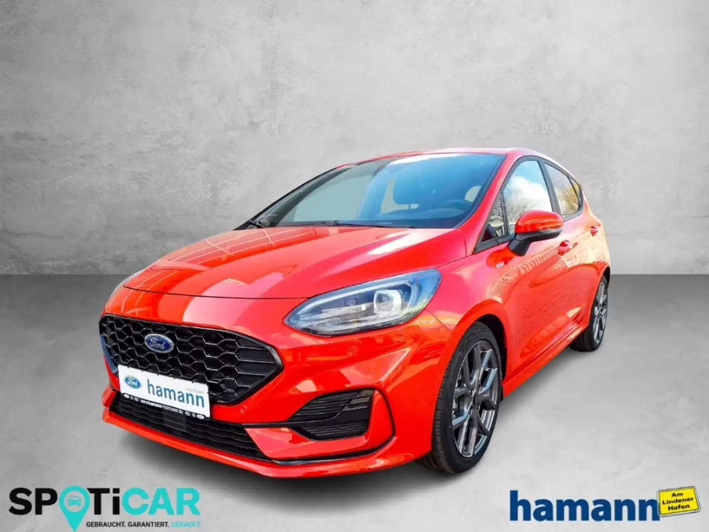 Ford Fiesta ST-Line 1.0 EcoBoost M-Hybrid EU6d Automatik Winte Rot - 2