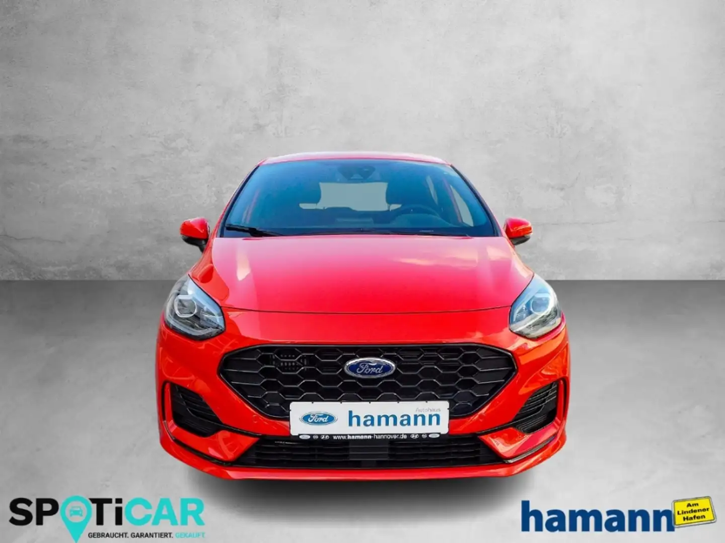 Ford Fiesta ST-Line 1.0 EcoBoost M-Hybrid EU6d Automatik Winte Rot - 1