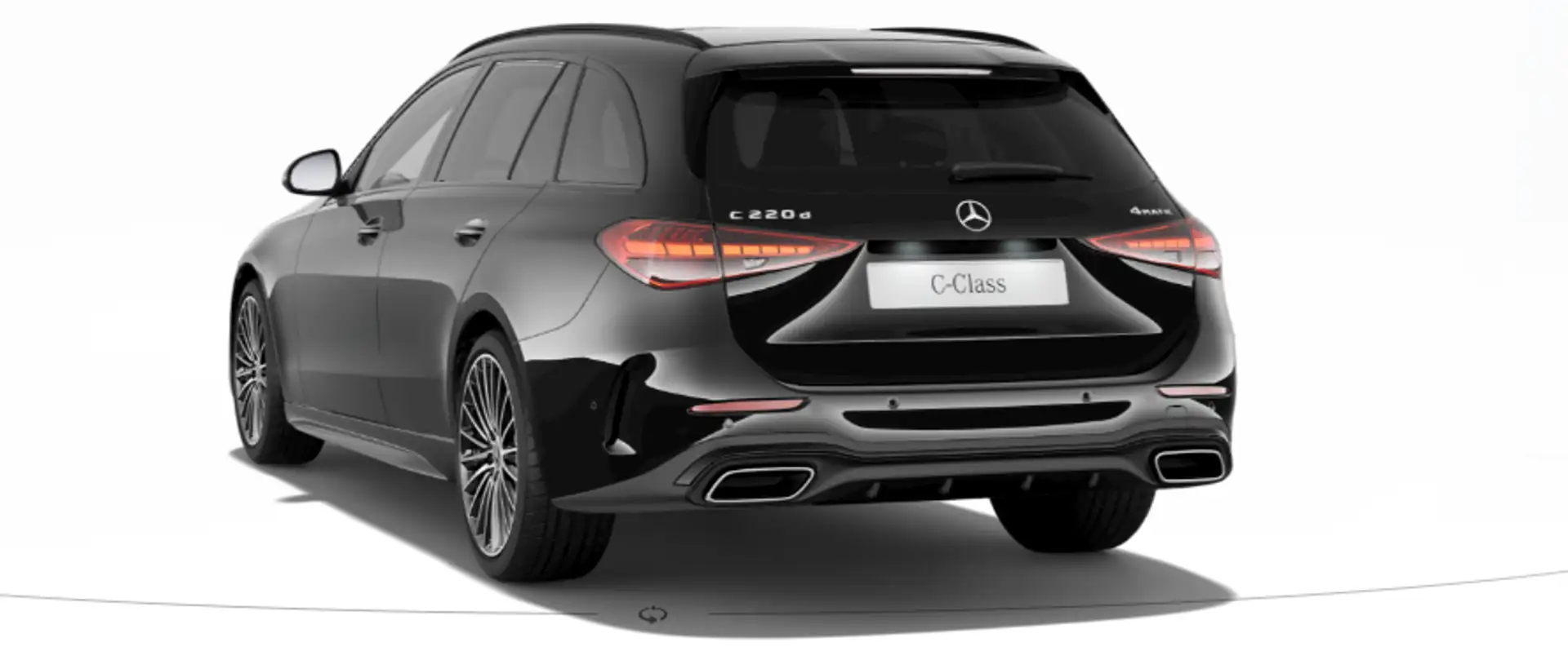 Mercedes-Benz C 220 220 D MHEV 4MATIC S.W. AMG LINE ADVANCED PLUS Schwarz - 2